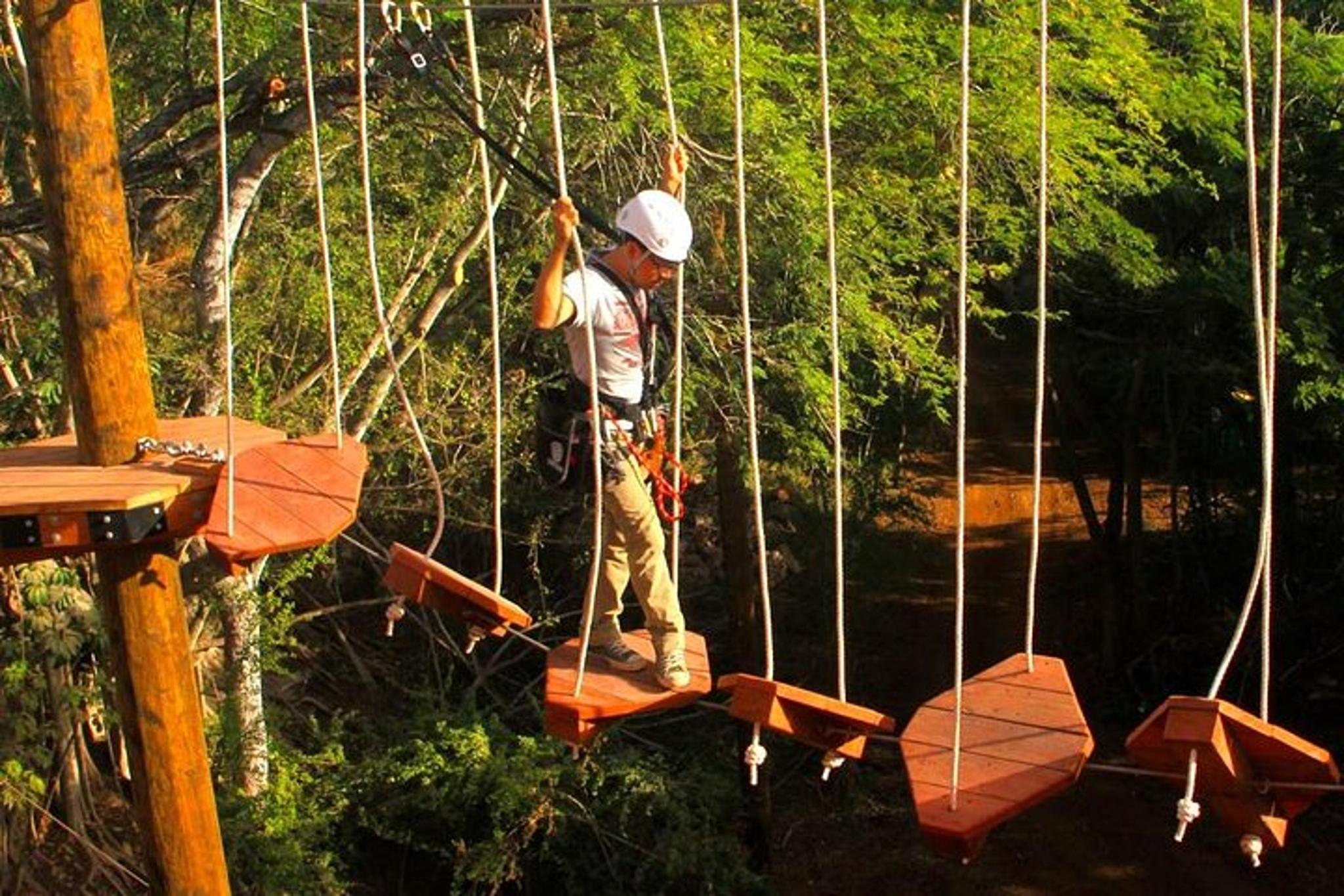 Coral Crater High Ropes Adventure Course - Image 5