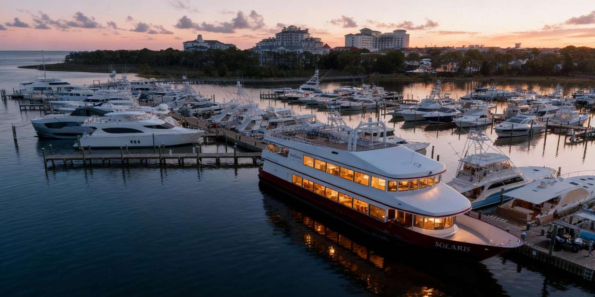 Destin Sunset Dinner Cruise on the SOLARIS Yacht