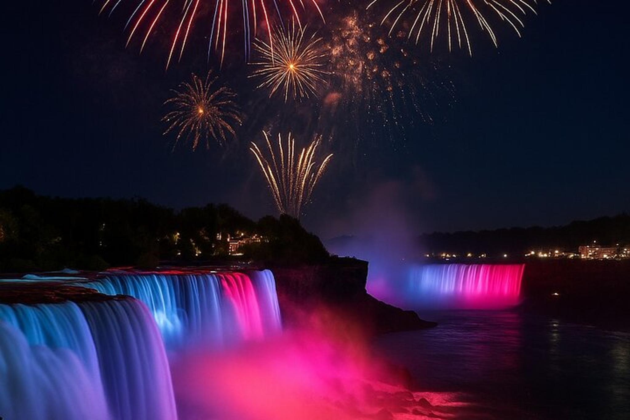 Niagara Falls Rainbow Illumination Walking Tour - Image 2
