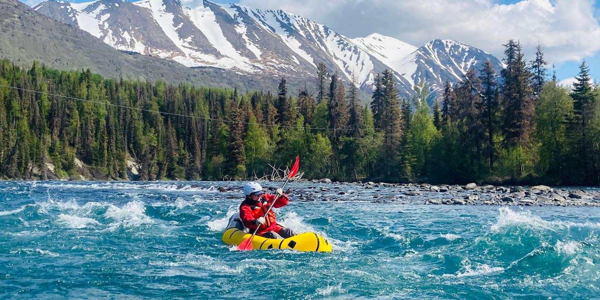 Seward Packrafting Adventure on Kenai River 6 hr