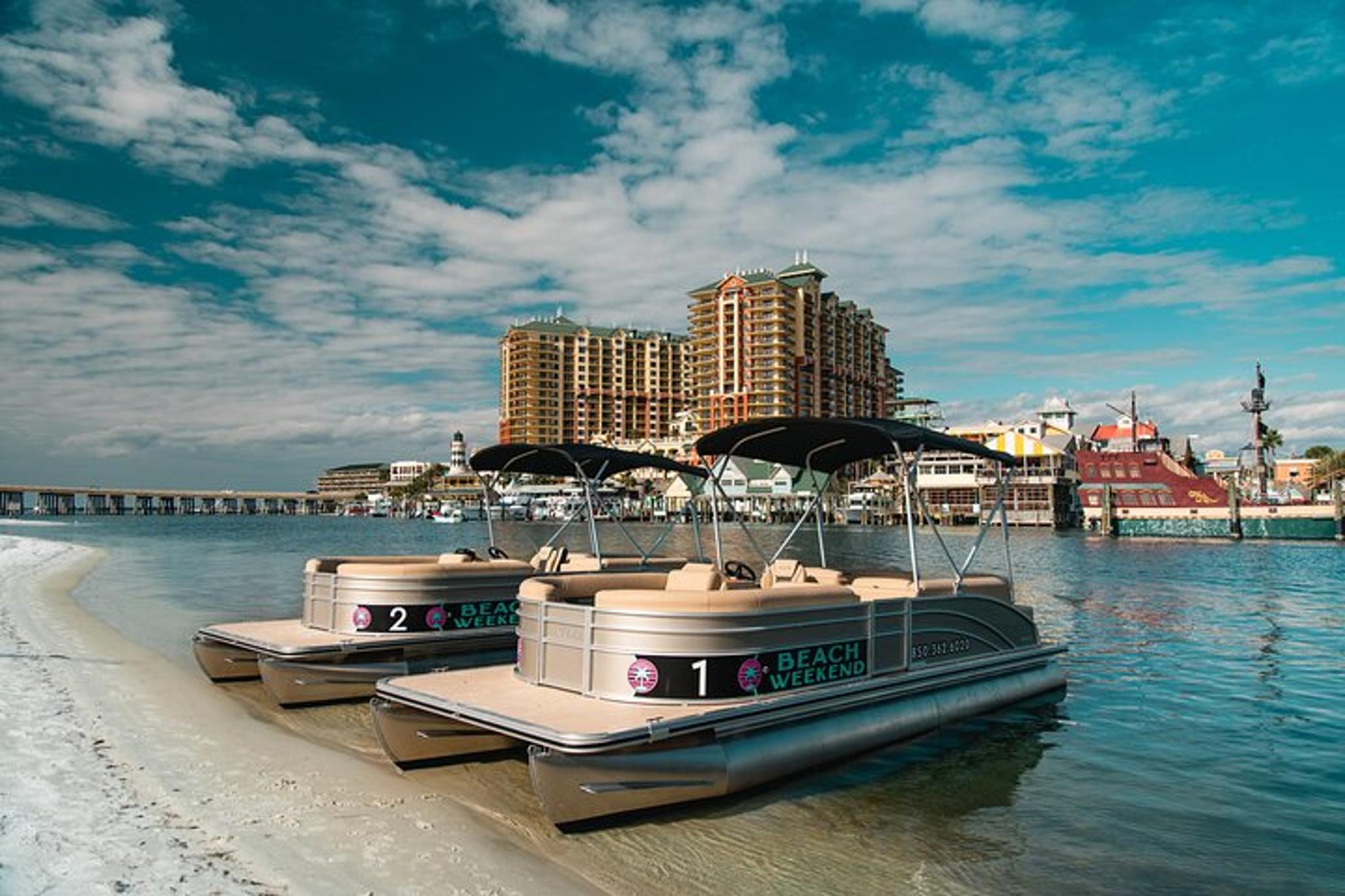 Fort Walton Beach Pontoon Rental 8-Hour - Image 3