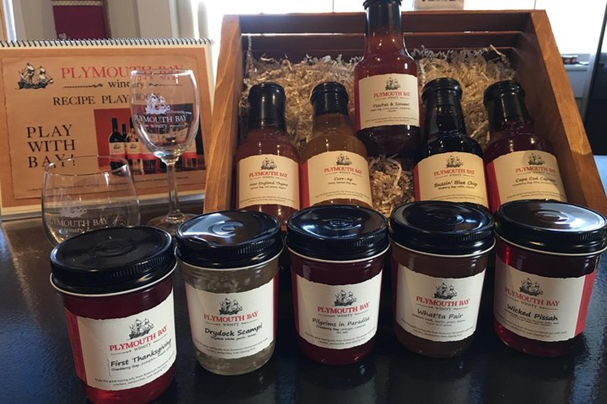 Plymouth Bay Wine and Jelly Tasting