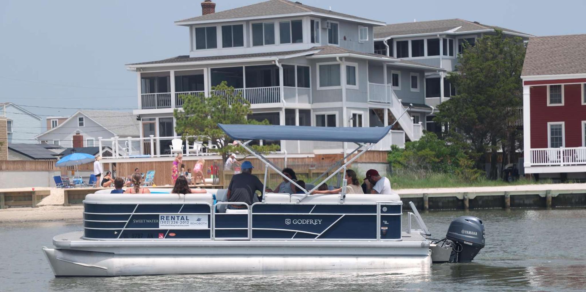 Chincoteague Island Pontoon Boat Rental
