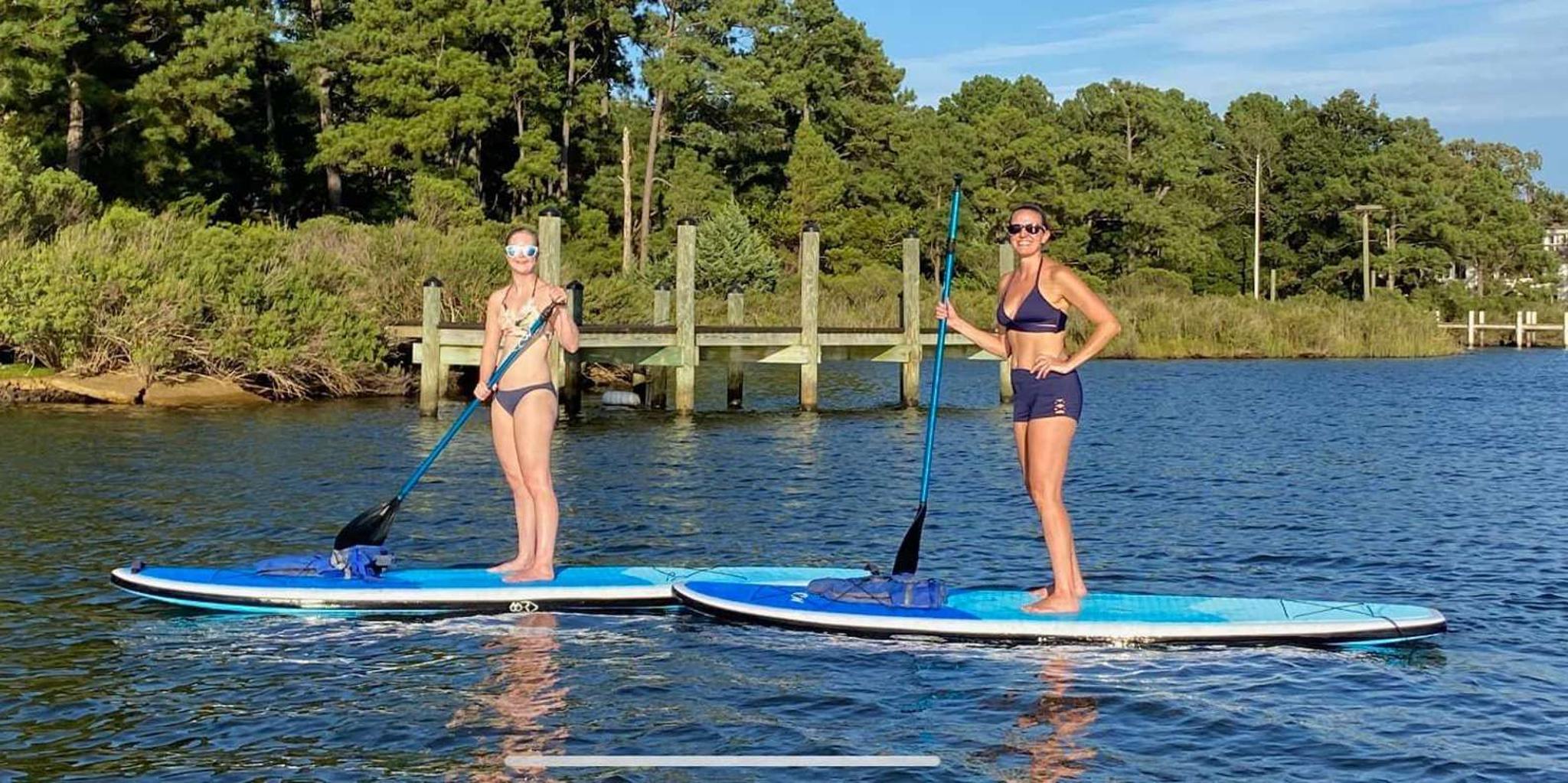 Virginia Beach Stand-Up Paddleboarding at Sunset 1.5 hr - Image 2