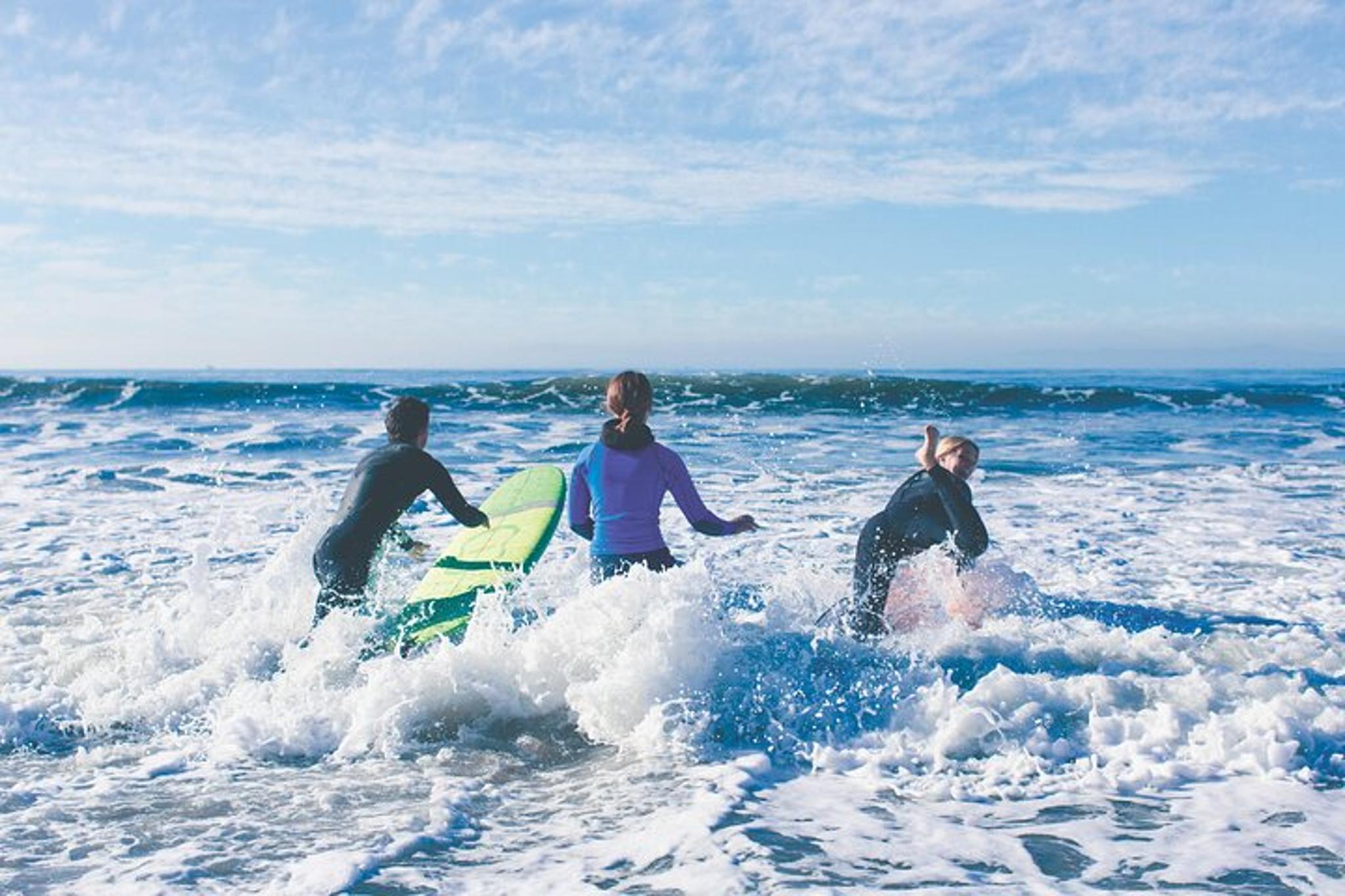 North San Diego Surf Lesson
