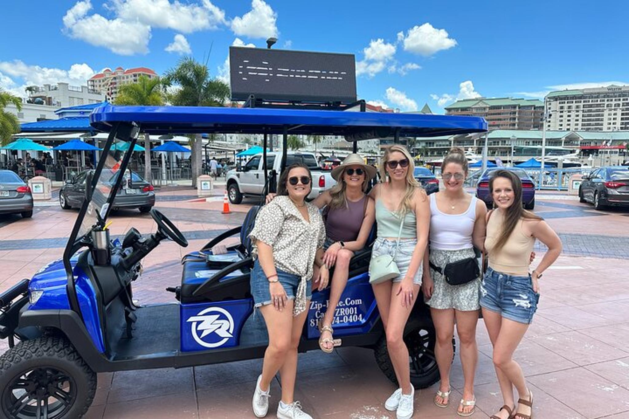 Tampa City Golf Cart Tour