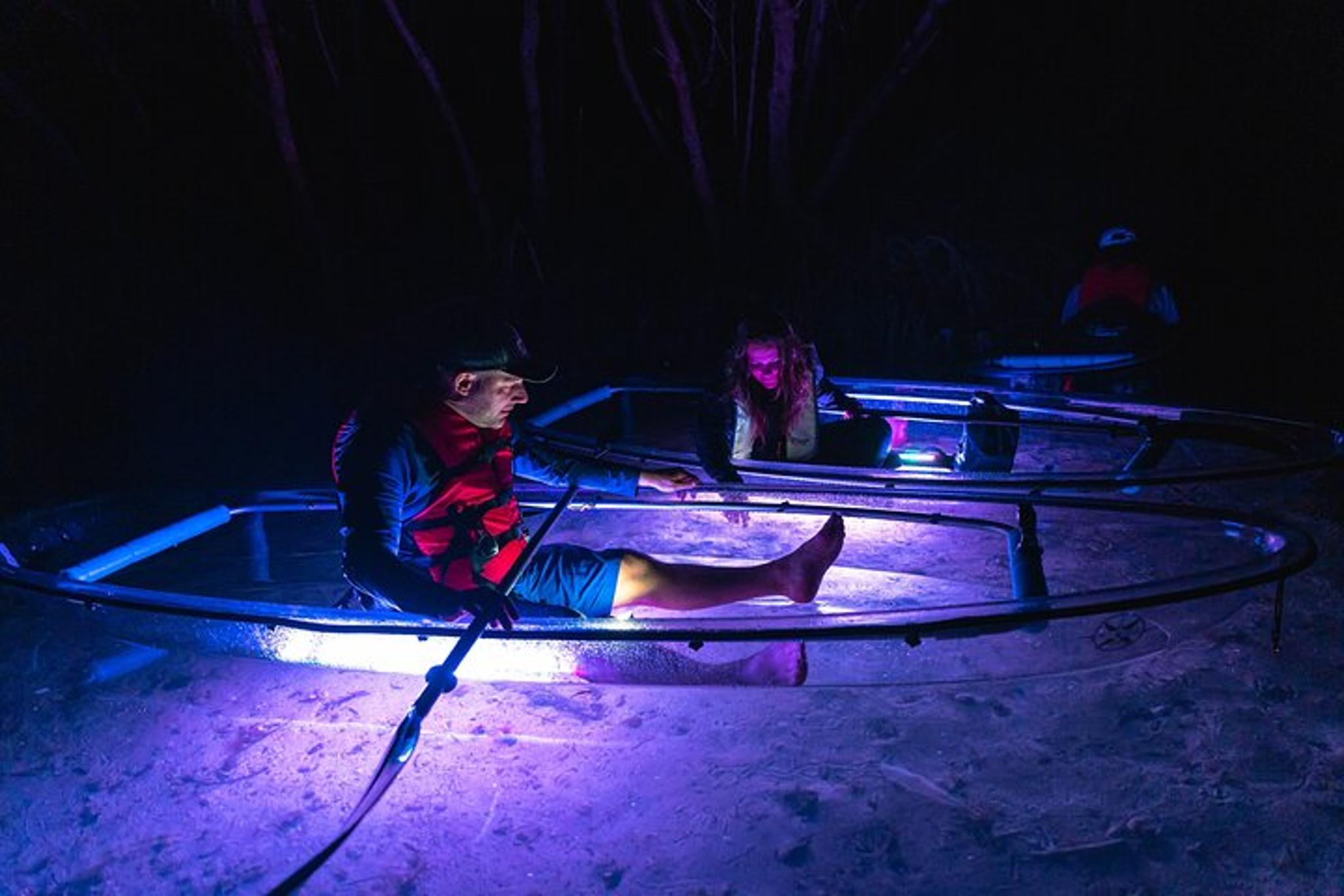 Shell Key Clear Kayak Sunset and Glow Tour - Image 3