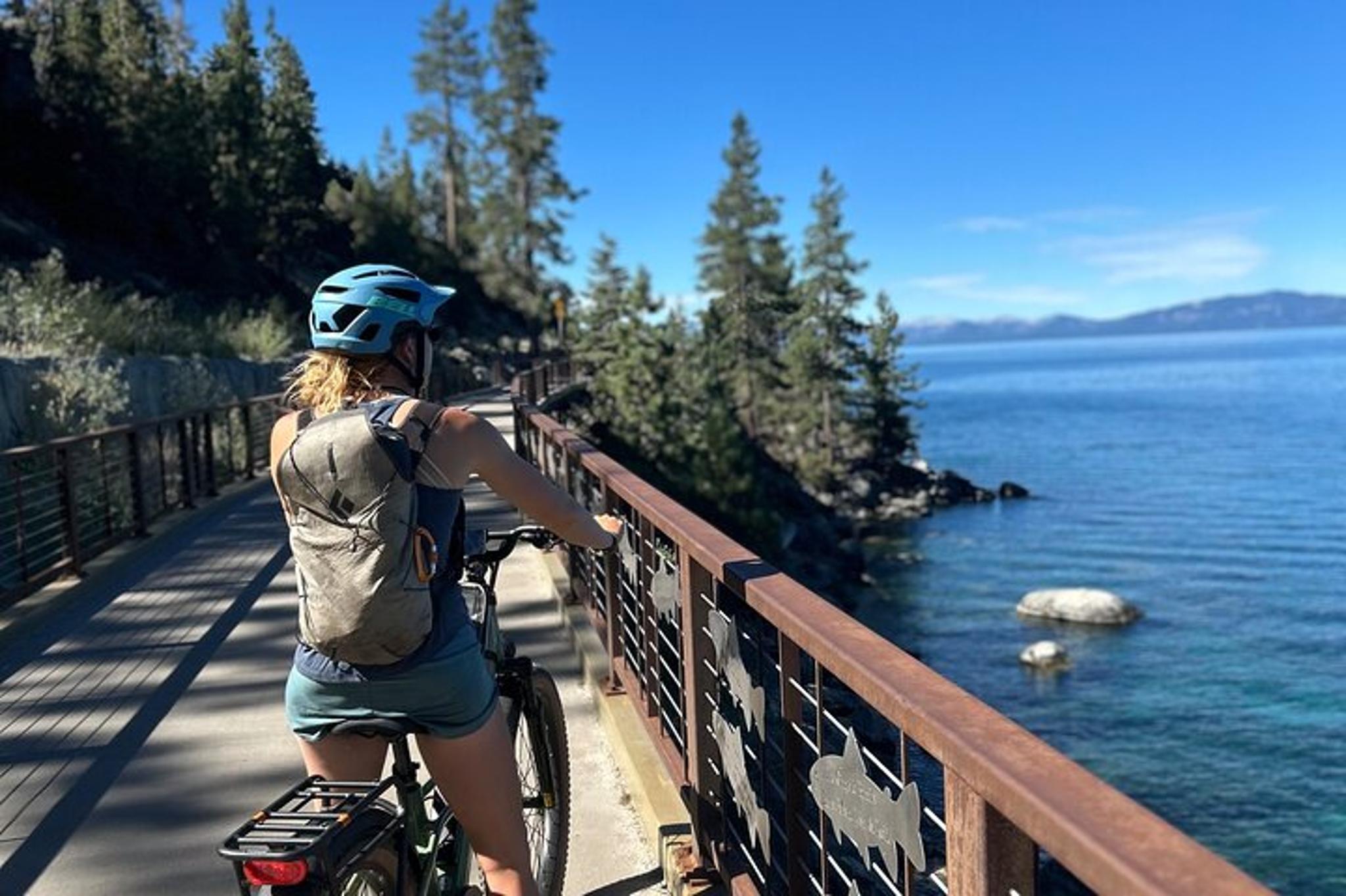Lake Tahoe E-Bike Tour on East Shore Path - Image 2