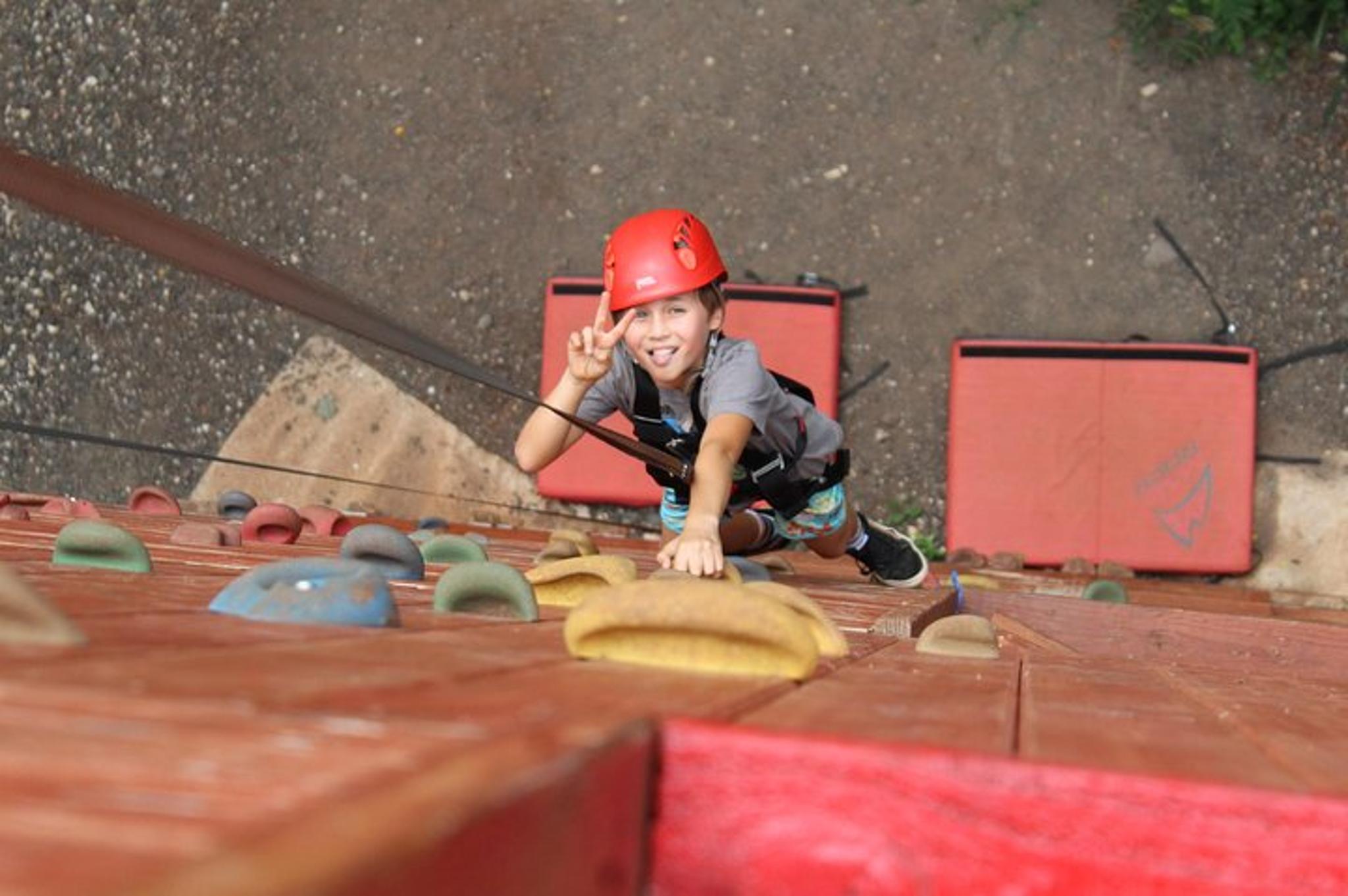 Adventure Course with Climbing Wall and Rappel - Image 4