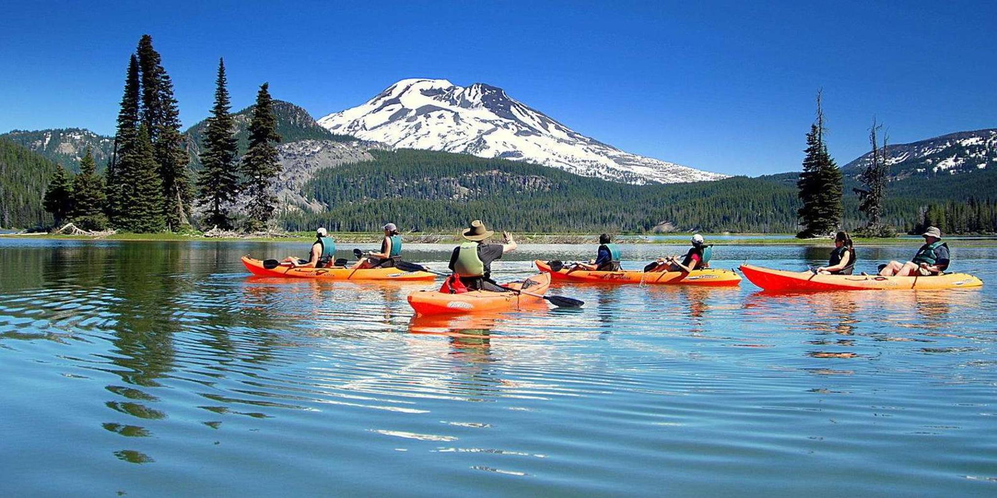 Bend Kayak Tour on the Cascade Lakes
