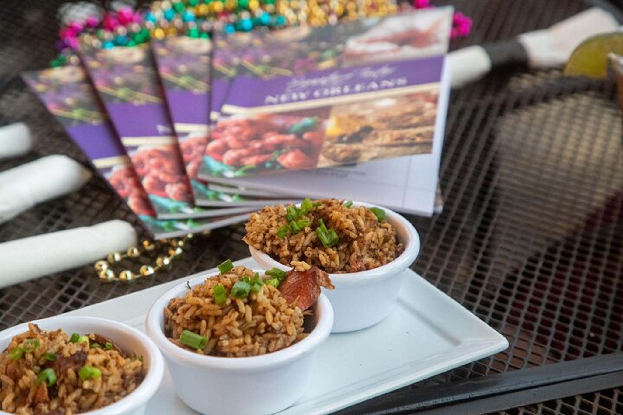 New Orleans Food Tour at Sunset