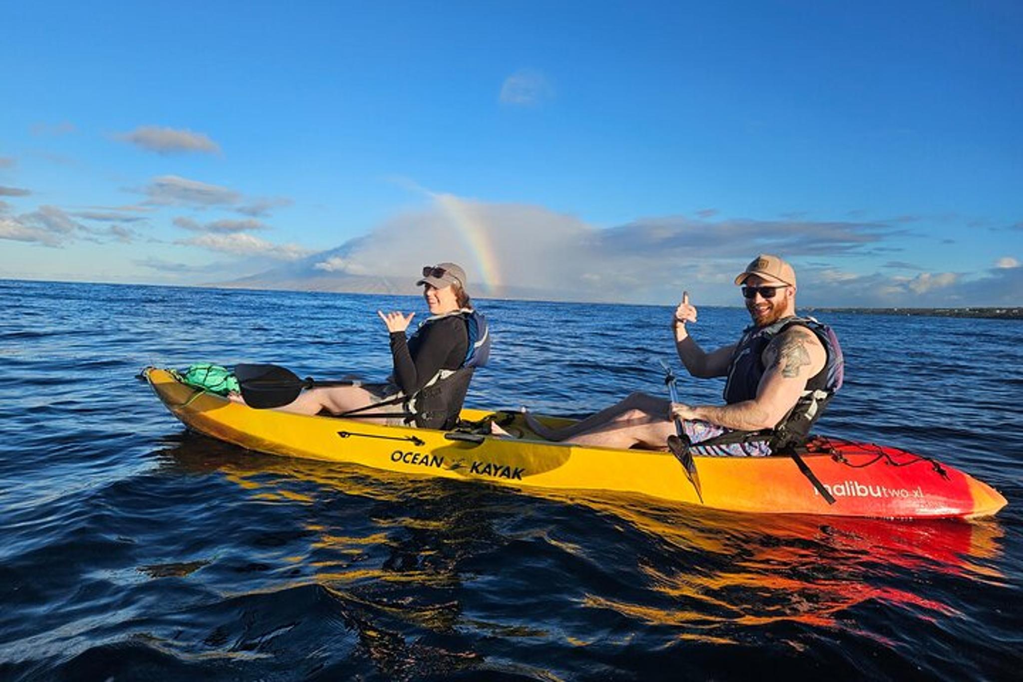 Maui Tandem Kayak Rental at Makena Landing 2 hr - Image 2