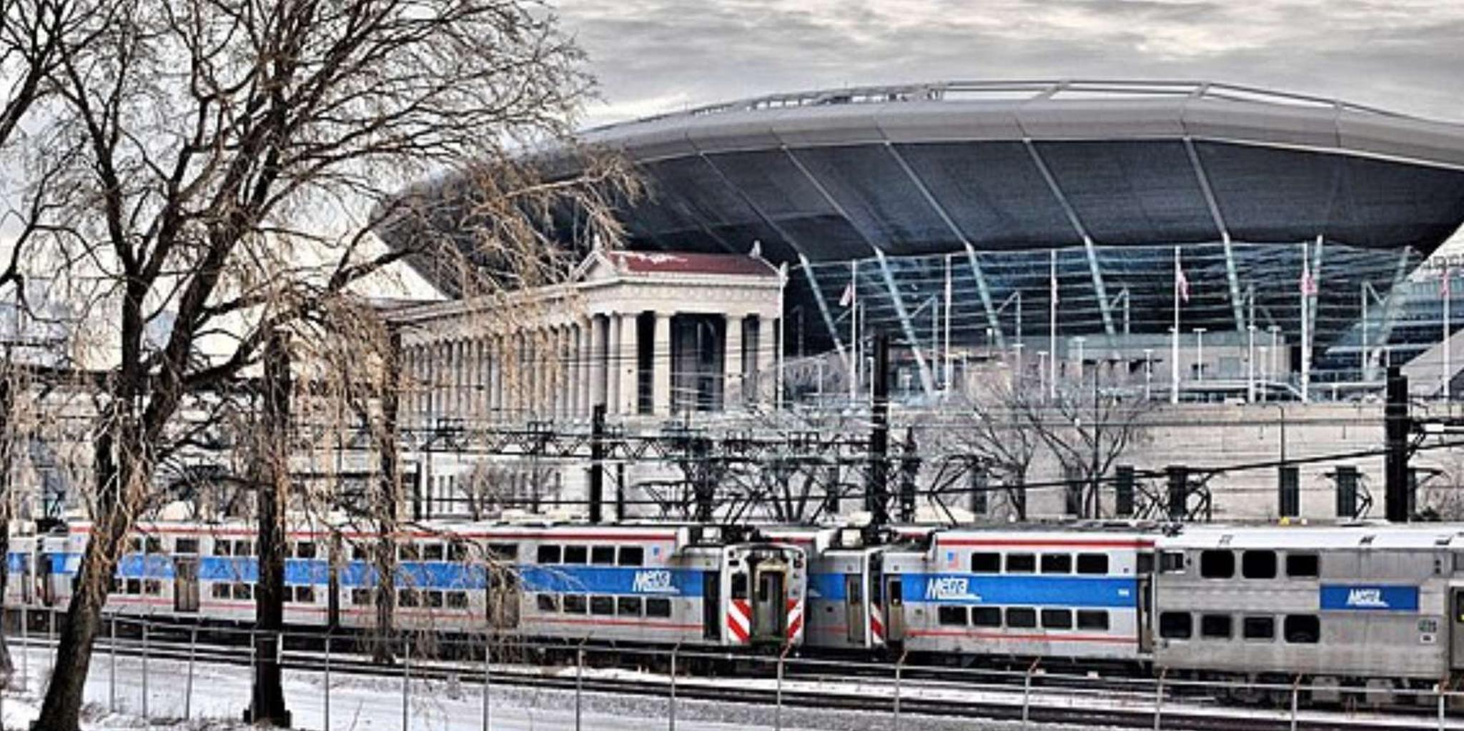 Chicago Football Game at Soldier Field