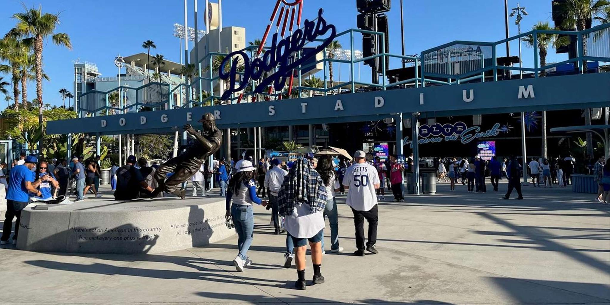 Los Angeles Dodgers Baseball Game at Dodger Stadium - Image 2