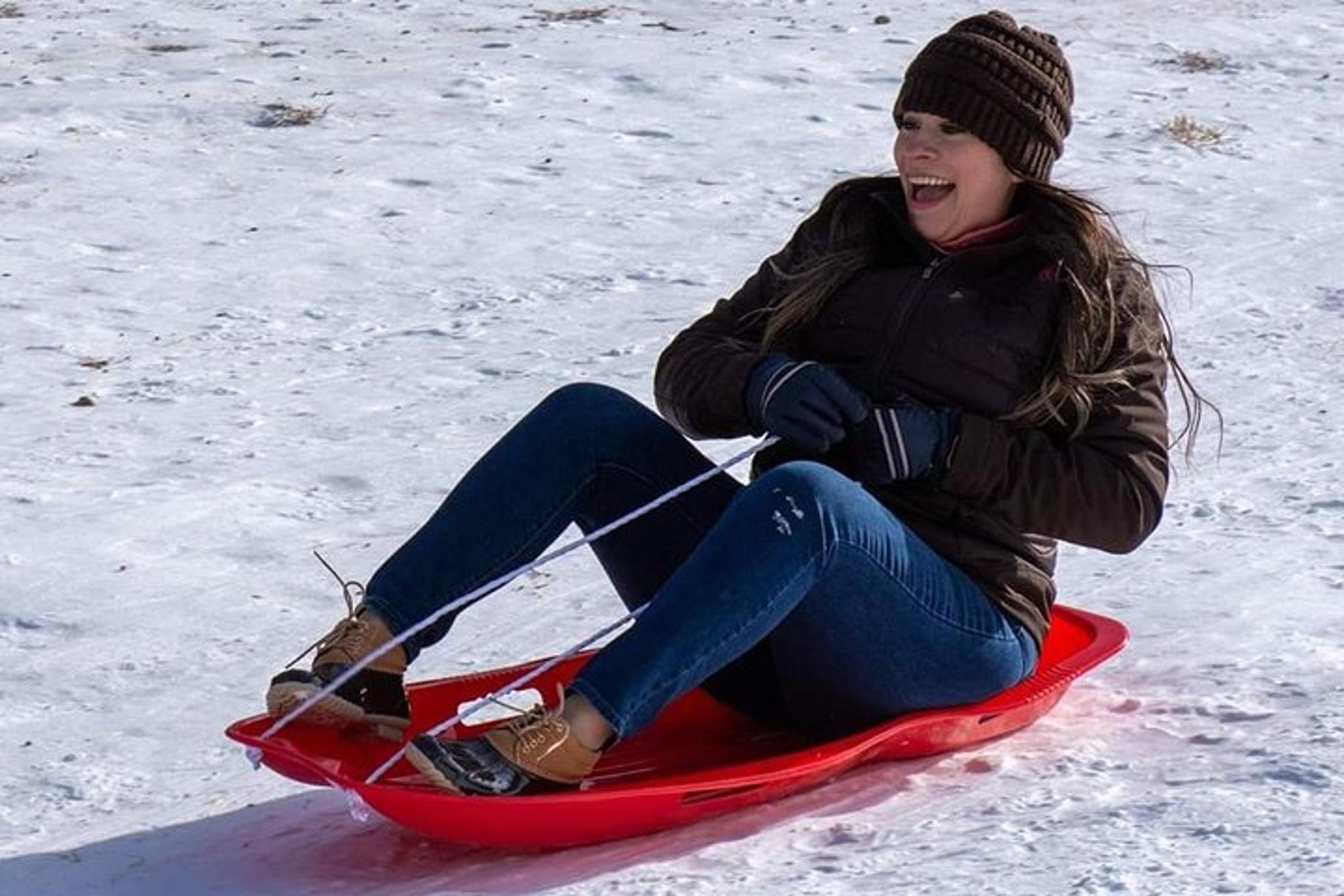 Estes Park Sledding Tour in Rocky Mountain National Park