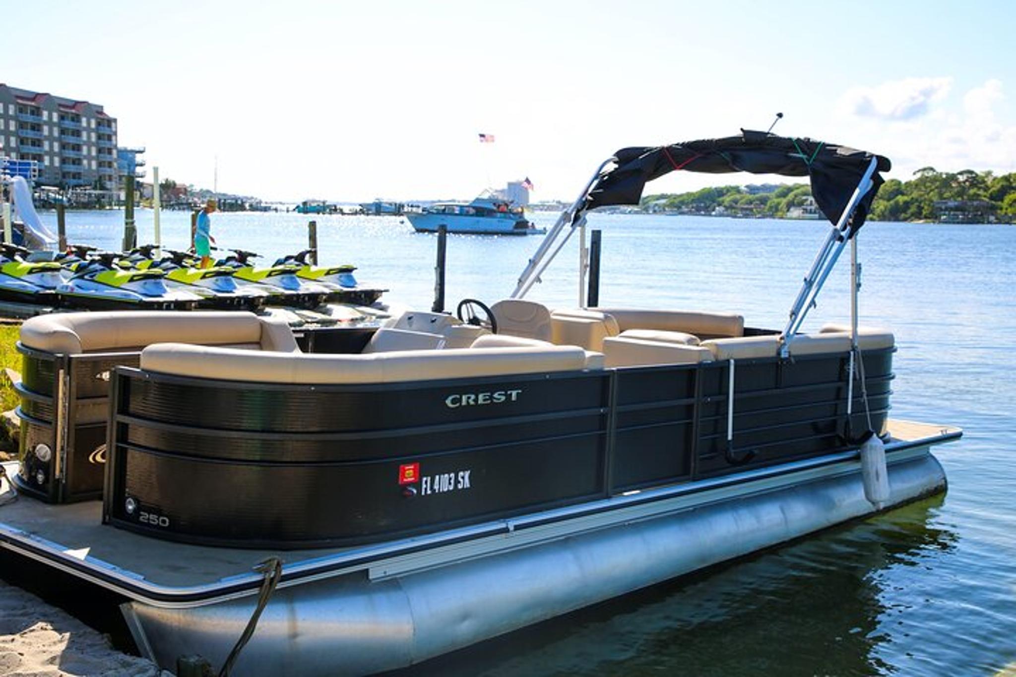 Fort Walton Beach Pontoon Boat Rental to Crab Island - Image 3
