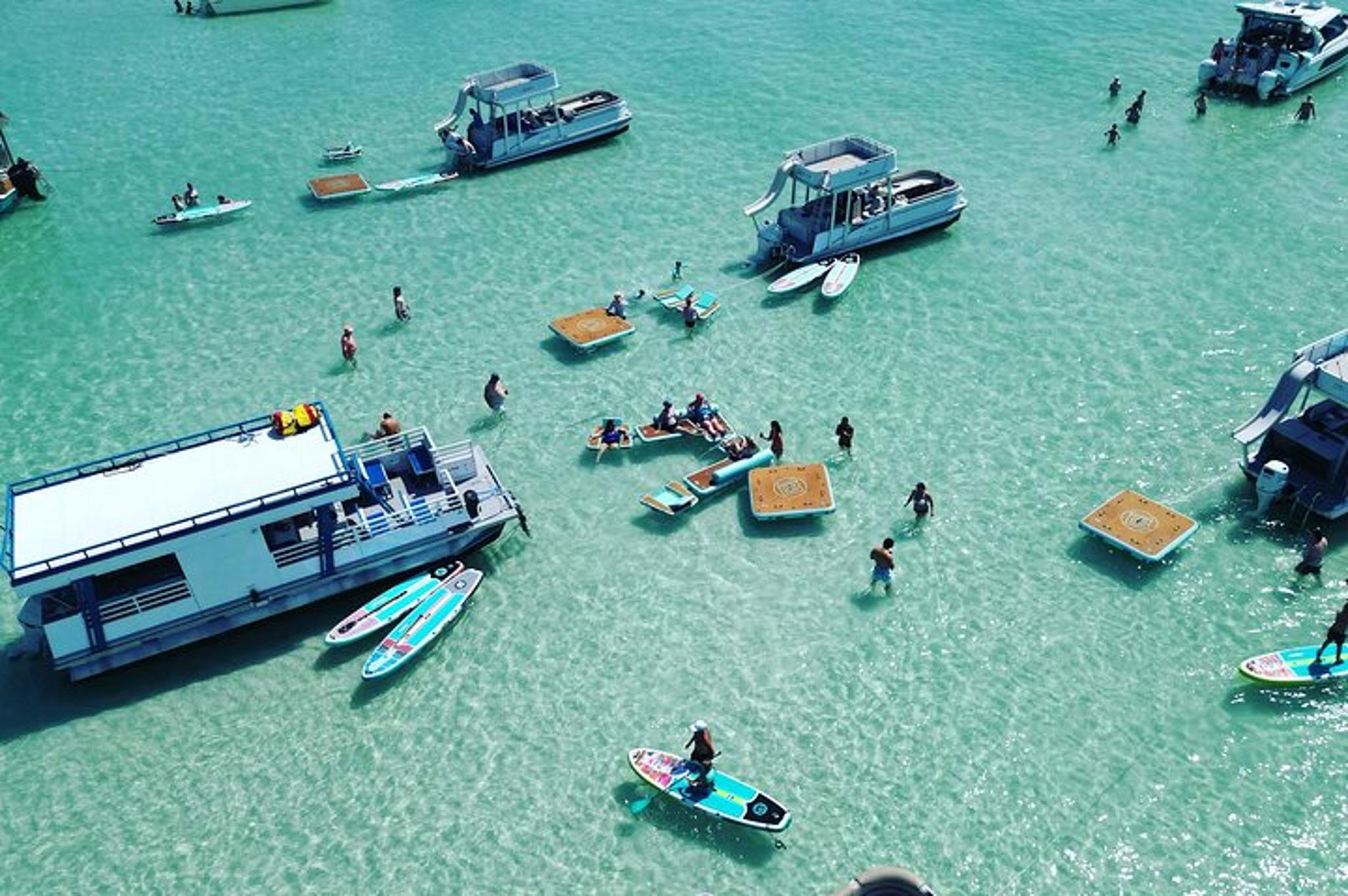 Destin Crab Island Tour with Bathroom 3 Hr