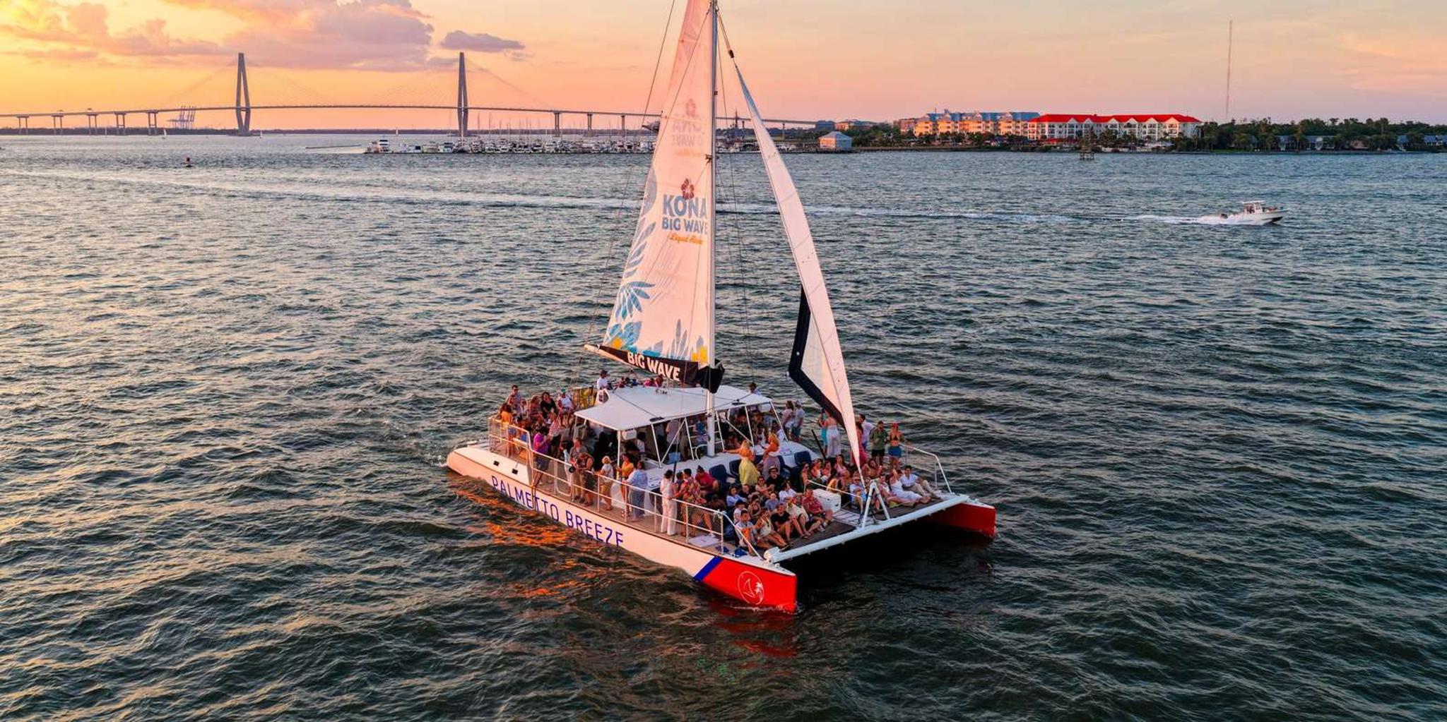 Charleston Harbor Sunset Cruise with Music