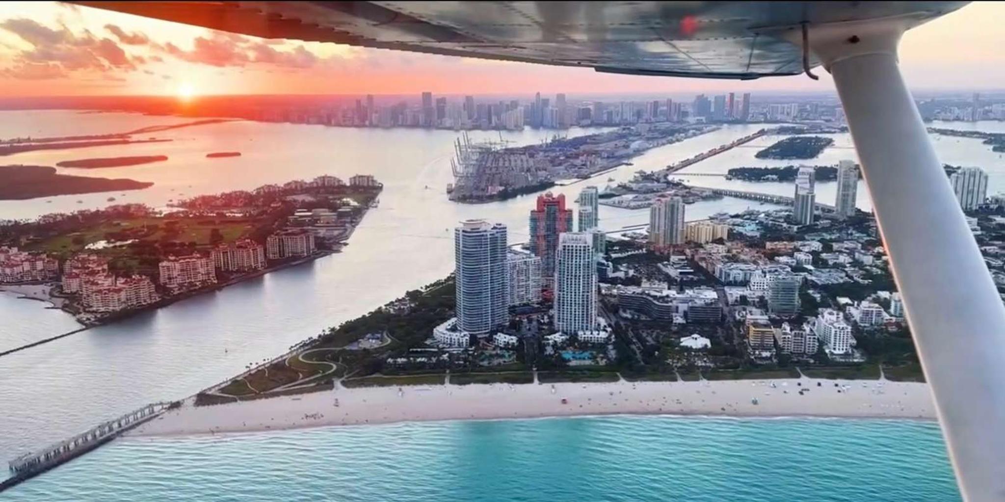 Miami South Beach Aerial Tour