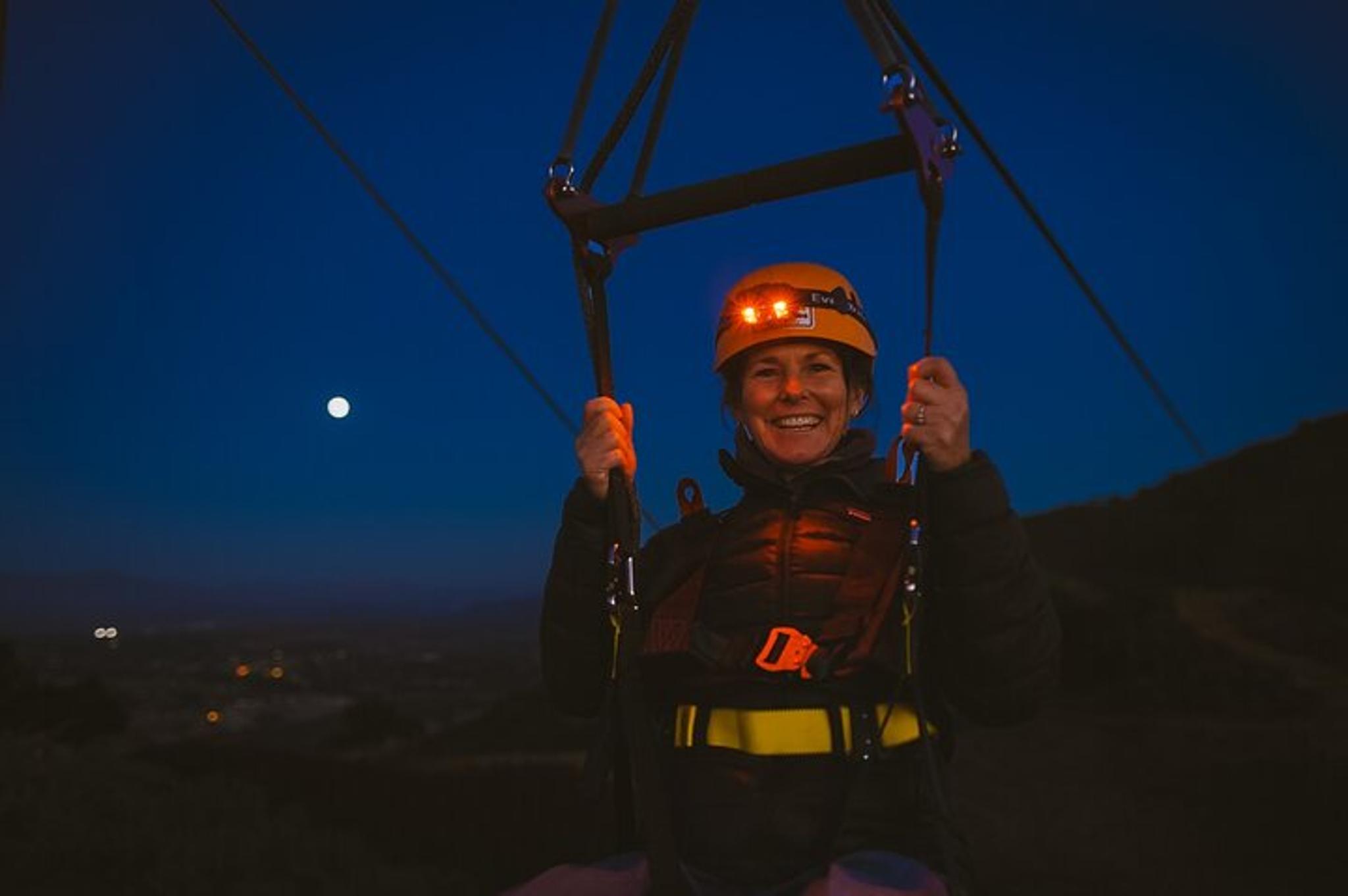 Santa Barbara Zipline Tour at Night - Image 4