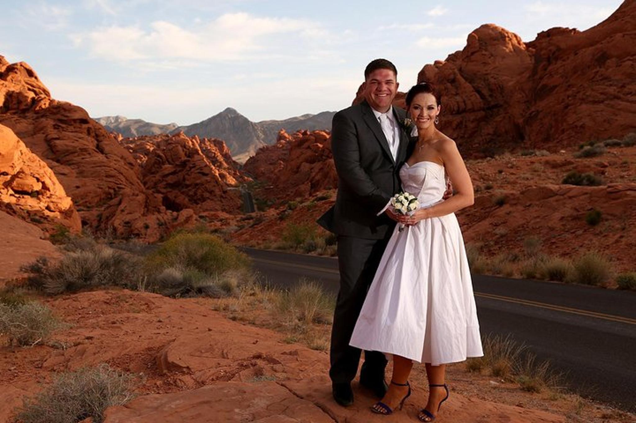 Valley of Fire Wedding Ceremony - Image 2