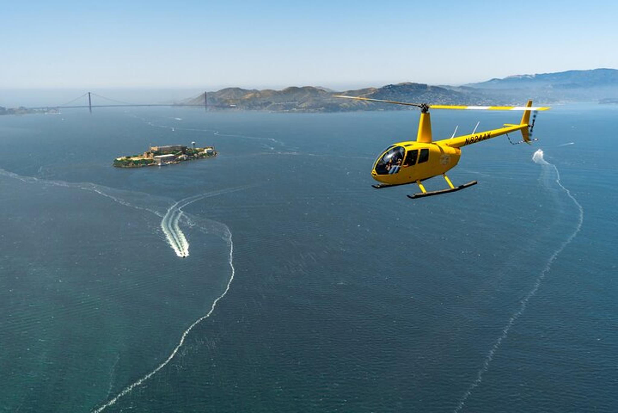 San Francisco Helicopter Tour Over Alcatraz and Angel Island - Image 2