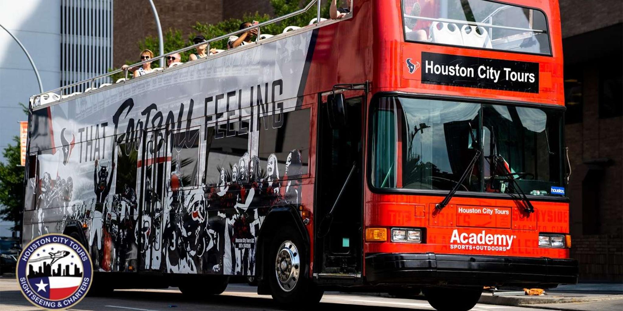 Houston City Tour by Open-Top Bus