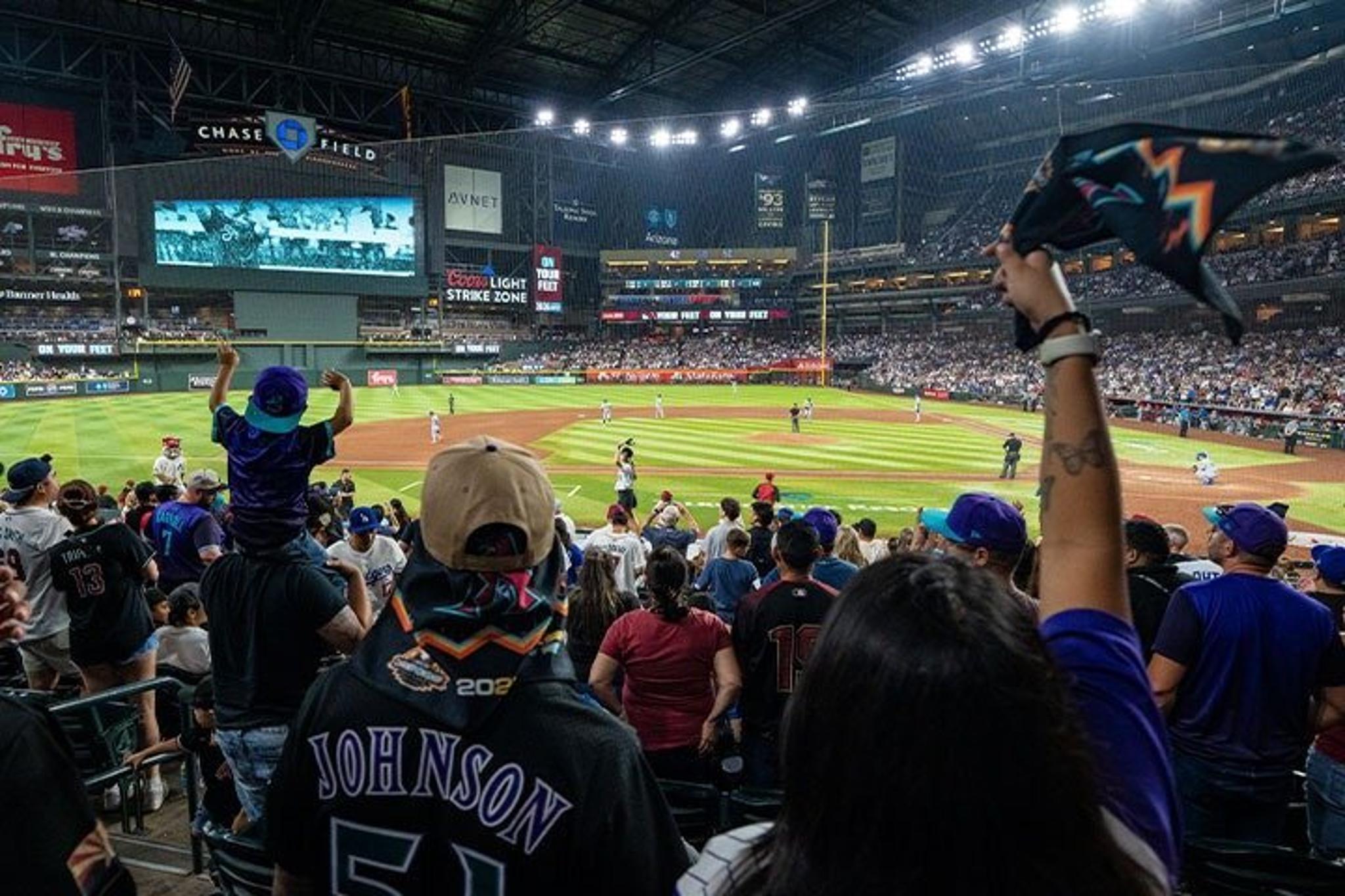 Phoenix Baseball Game at Chase Field