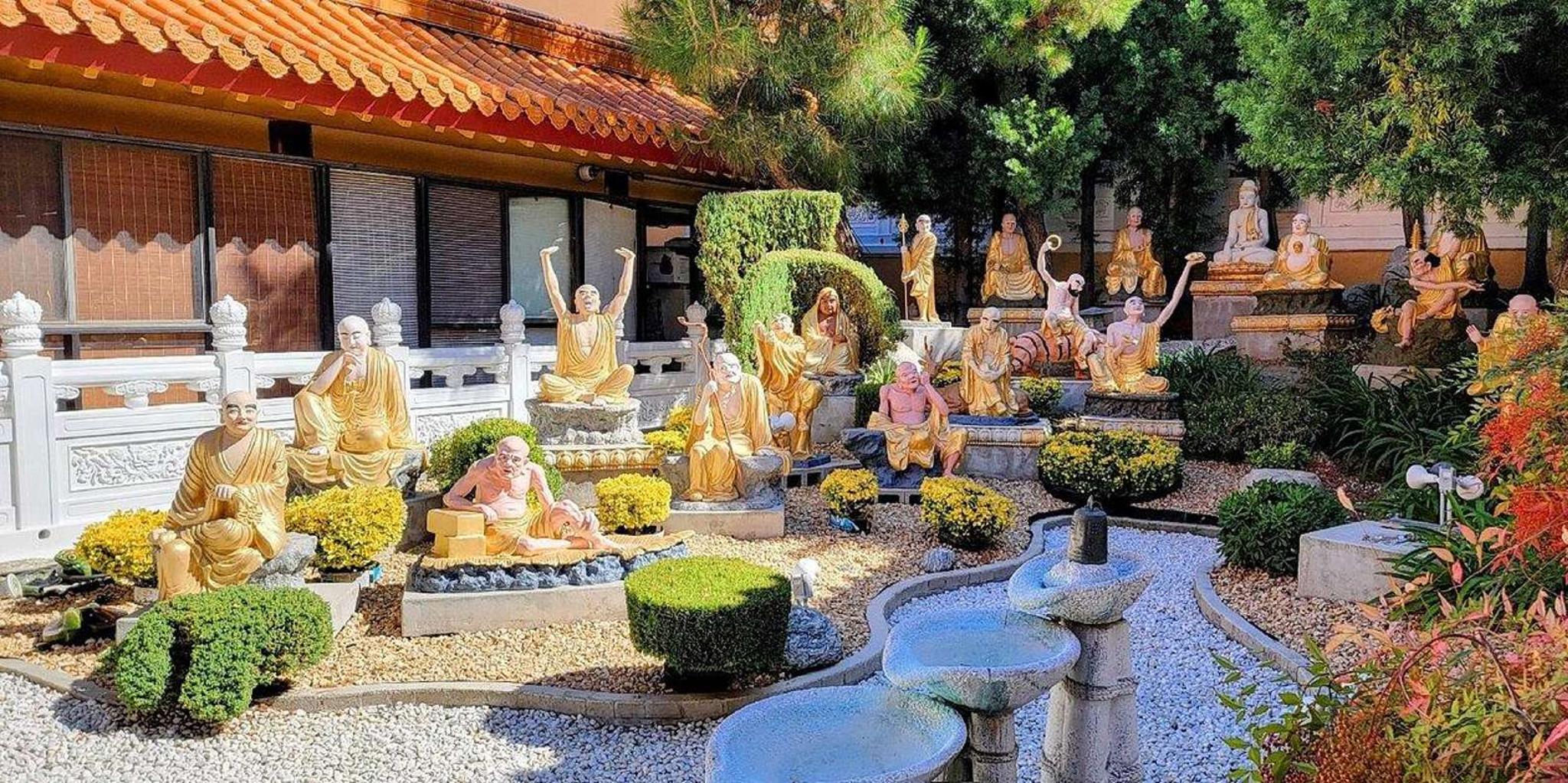 Los Angeles Hindu Temple and Buddhist Monastery Tour