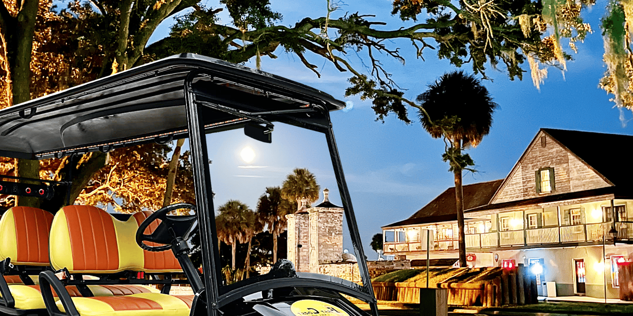 St. Augustine Ghost Tour on Golf Cart - Image 3