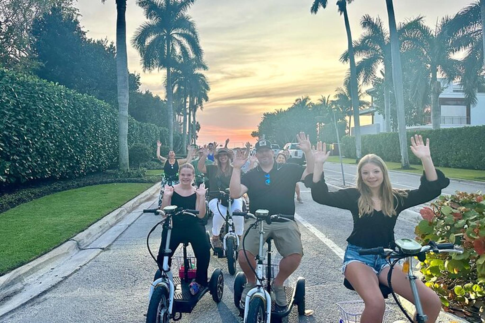 Naples Trike Tour at Sunset
