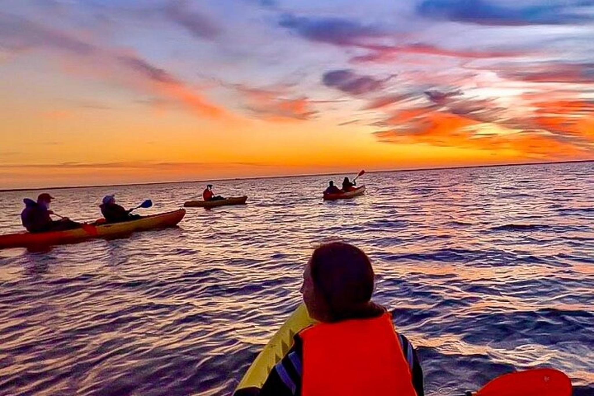 Cocoa Beach Bioluminescence Kayak Tour at Sunset