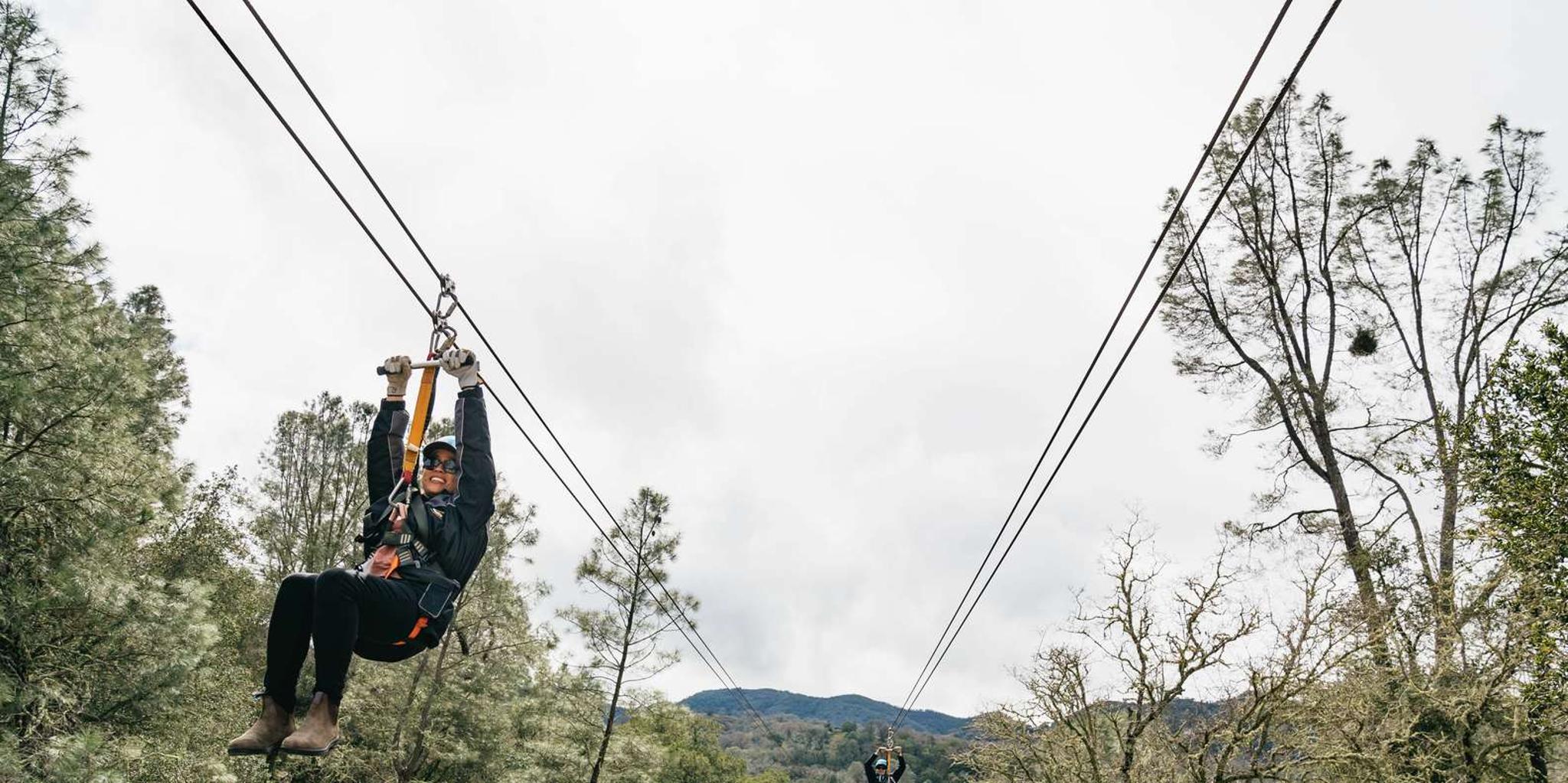 Santa Margarita Wine Tasting and Zipline Adventure