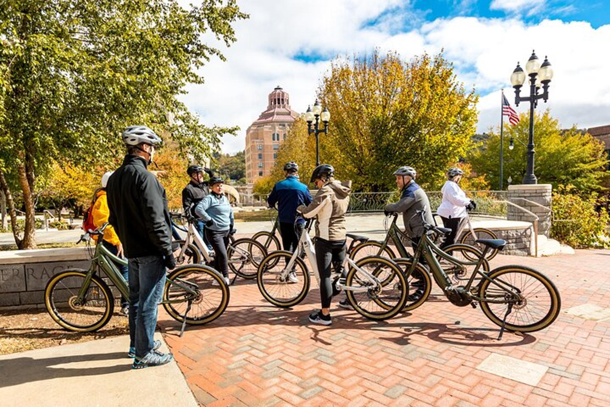 Asheville E-Bike Ride at Sunset