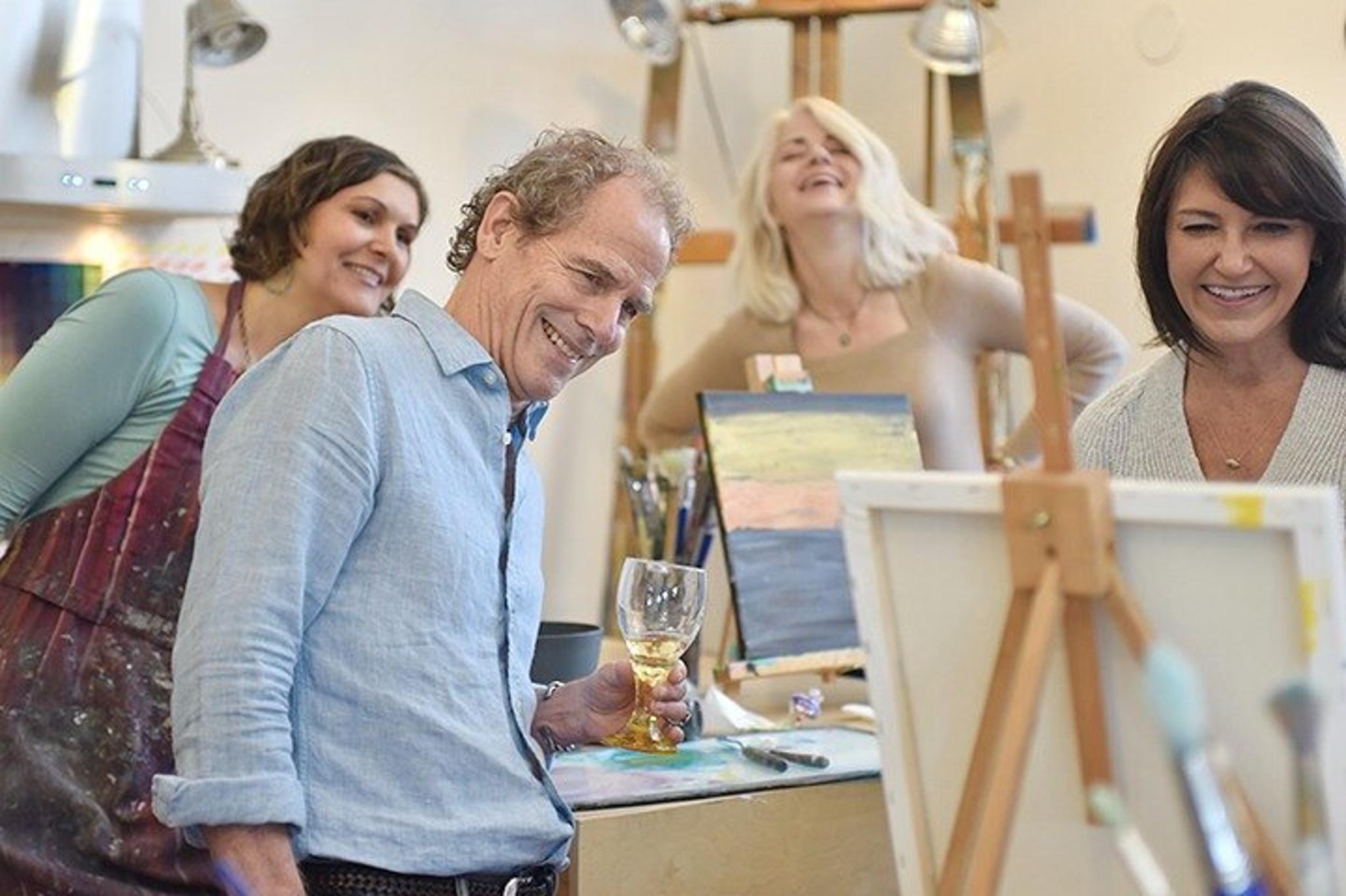 Santa Fe Abstract Painting Class - Image 2