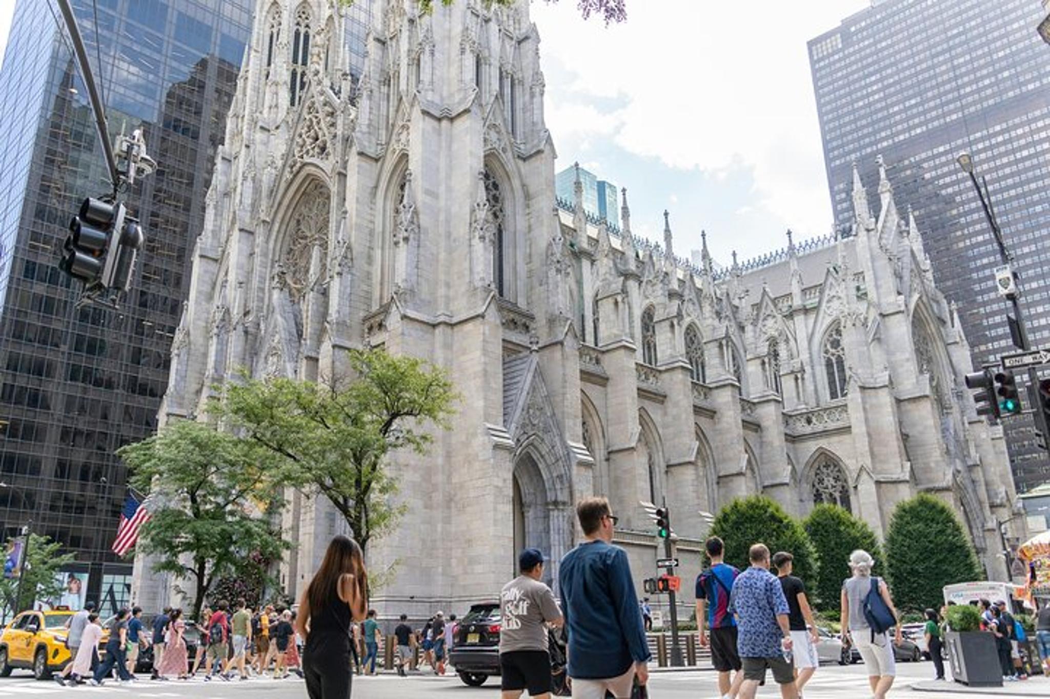 New York City Walking Tour and St Patrick's Cathedral
