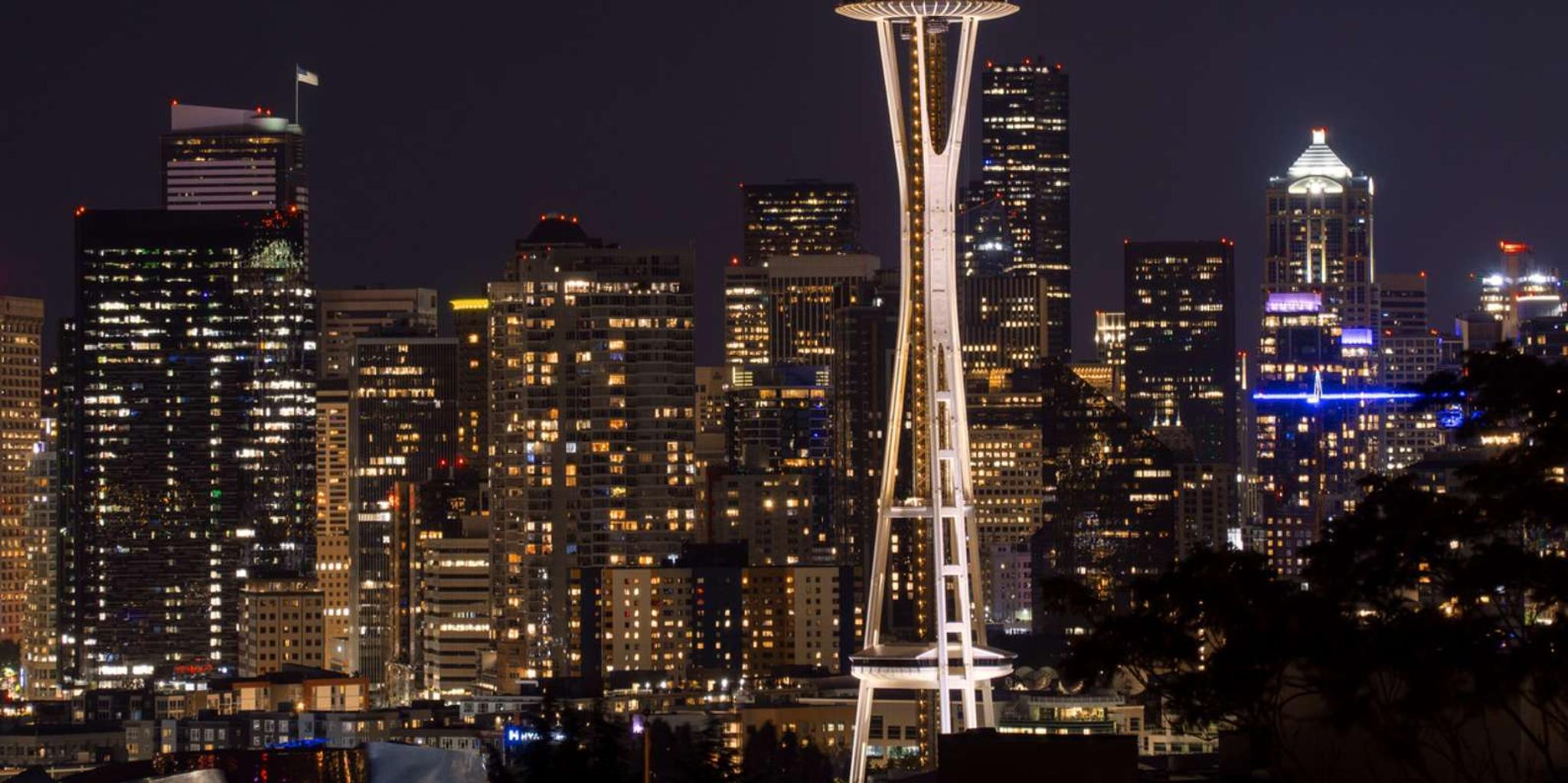 Seattle Night Tour with Space Needle and Skywheel
