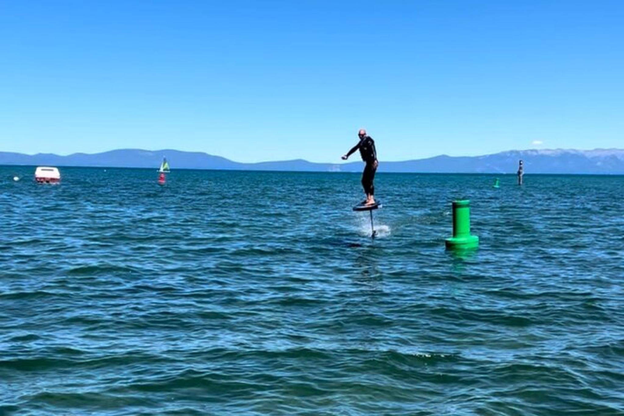 South Lake Tahoe Electric Hydrofoil Lesson - Image 5