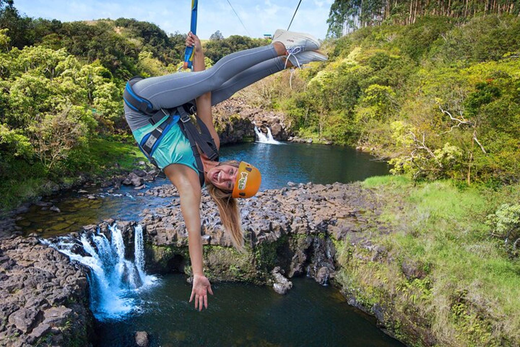 Big Island Waterfall Zipline Experience - Image 2