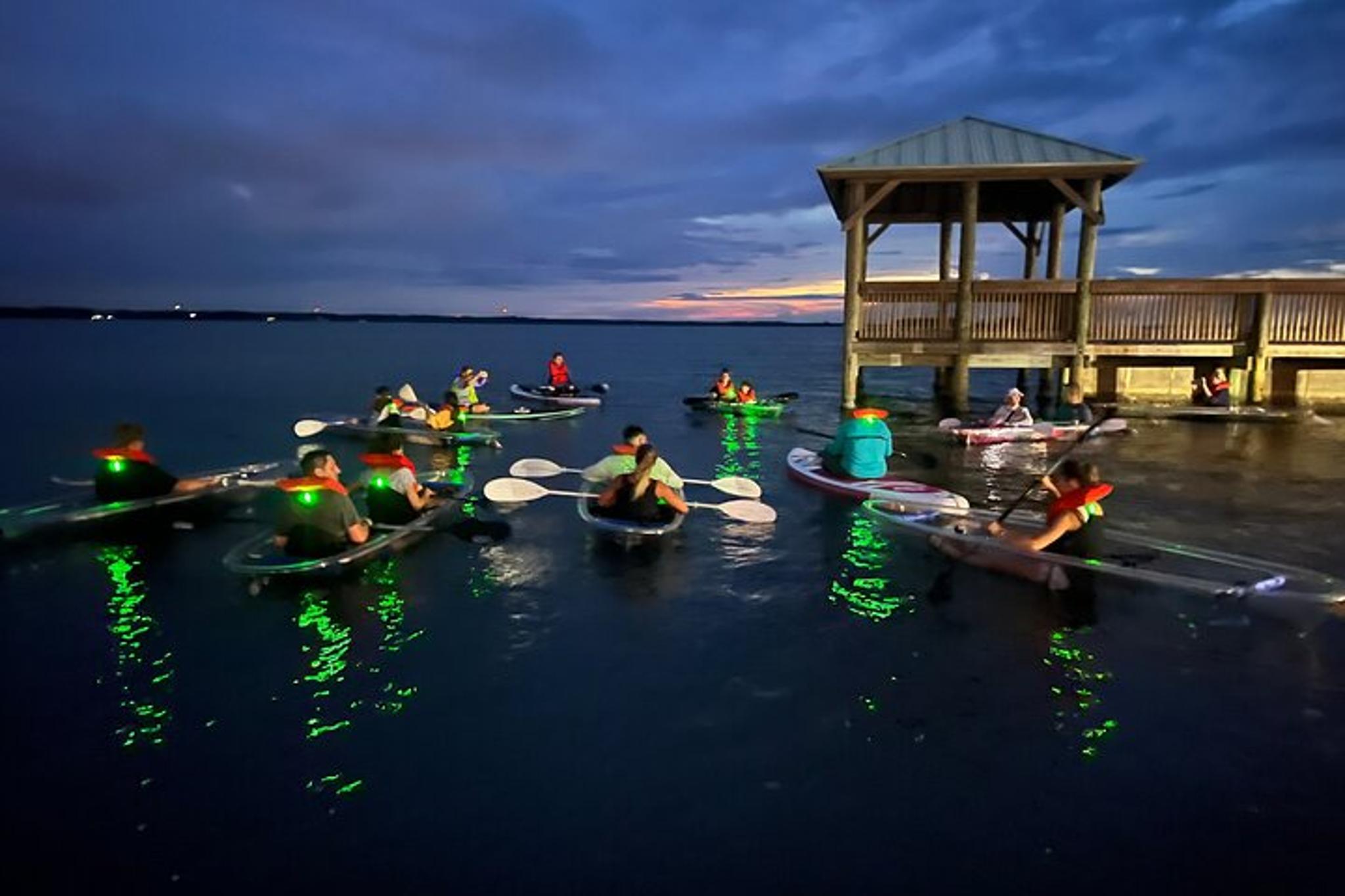 Merritt Island Bioluminescence Clear Kayak Tour - Image 6