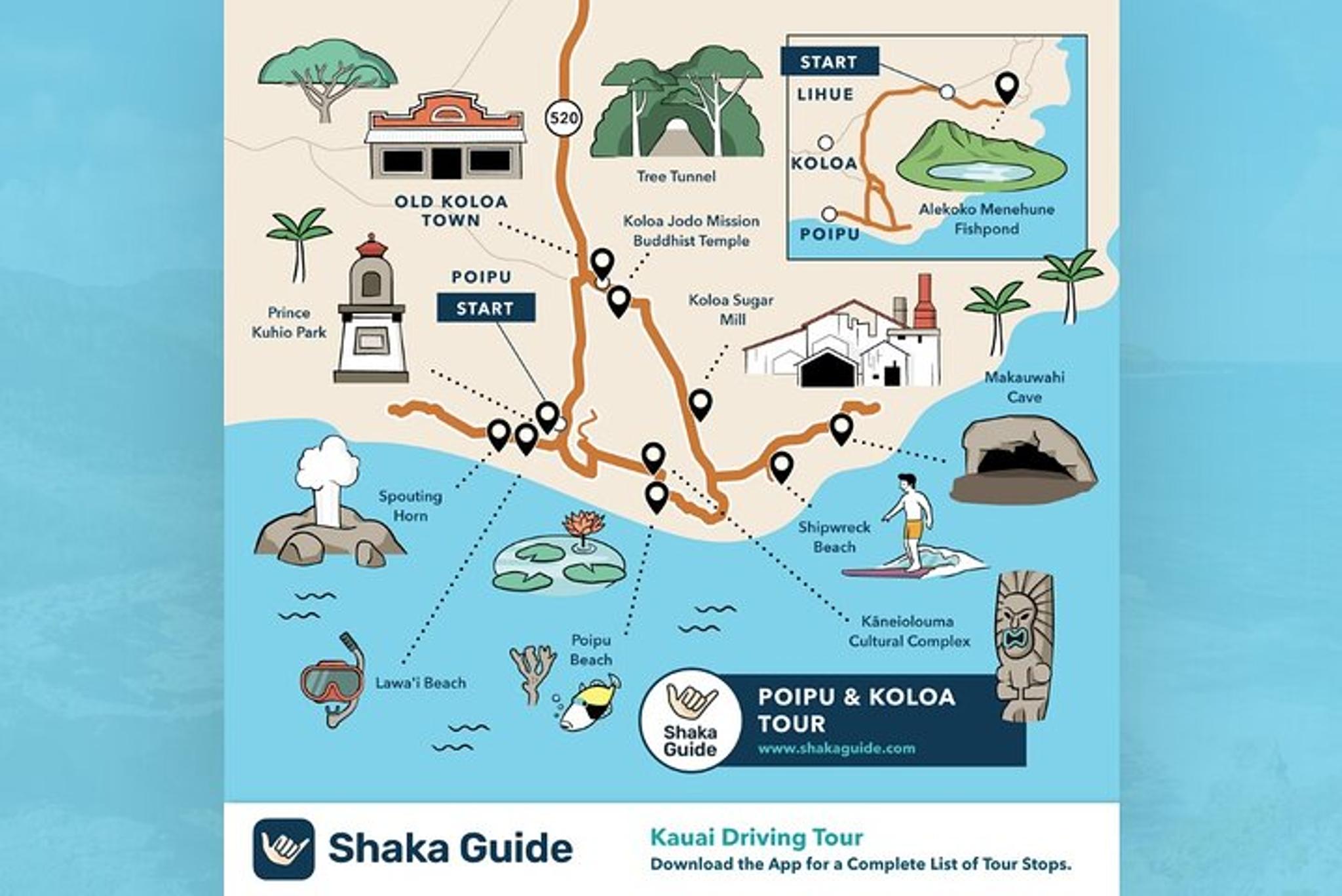 Kauai Poipu and Koloa Town Audio Tour - Image 4