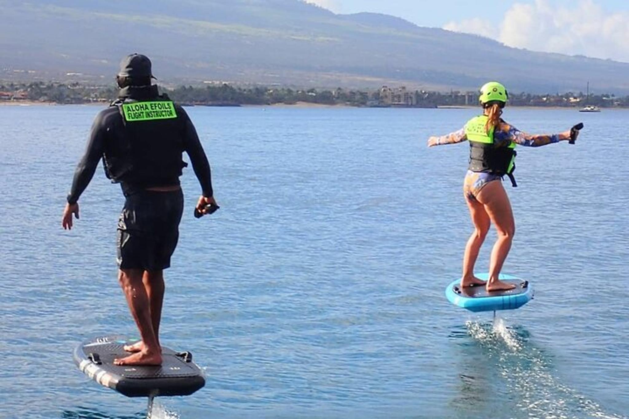 Maui Electric Foilboard Lessons at Sugar Beach - Image 2