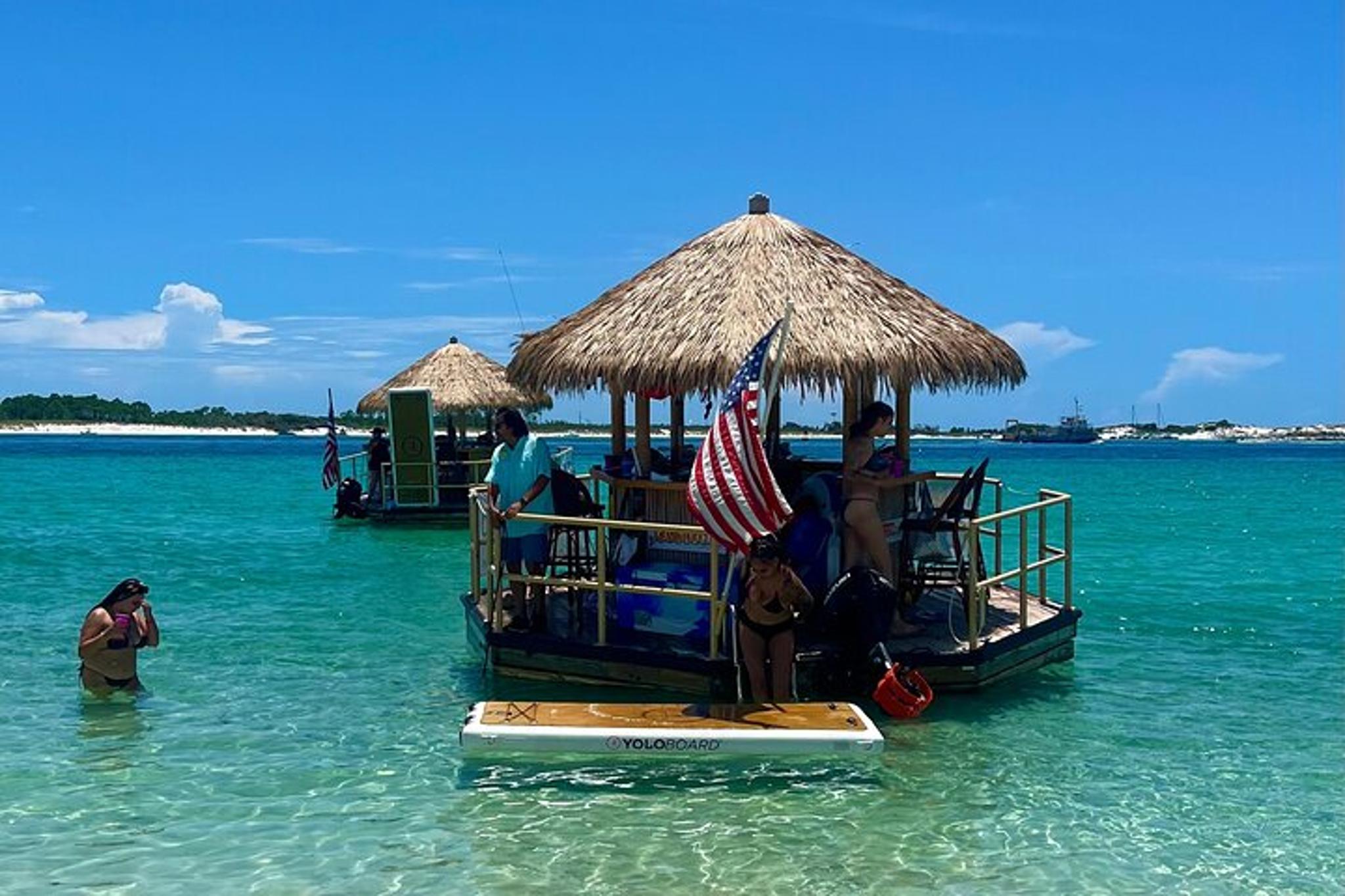 Panama City Tiki Cruise and Sandbar Adventure 3 hr
