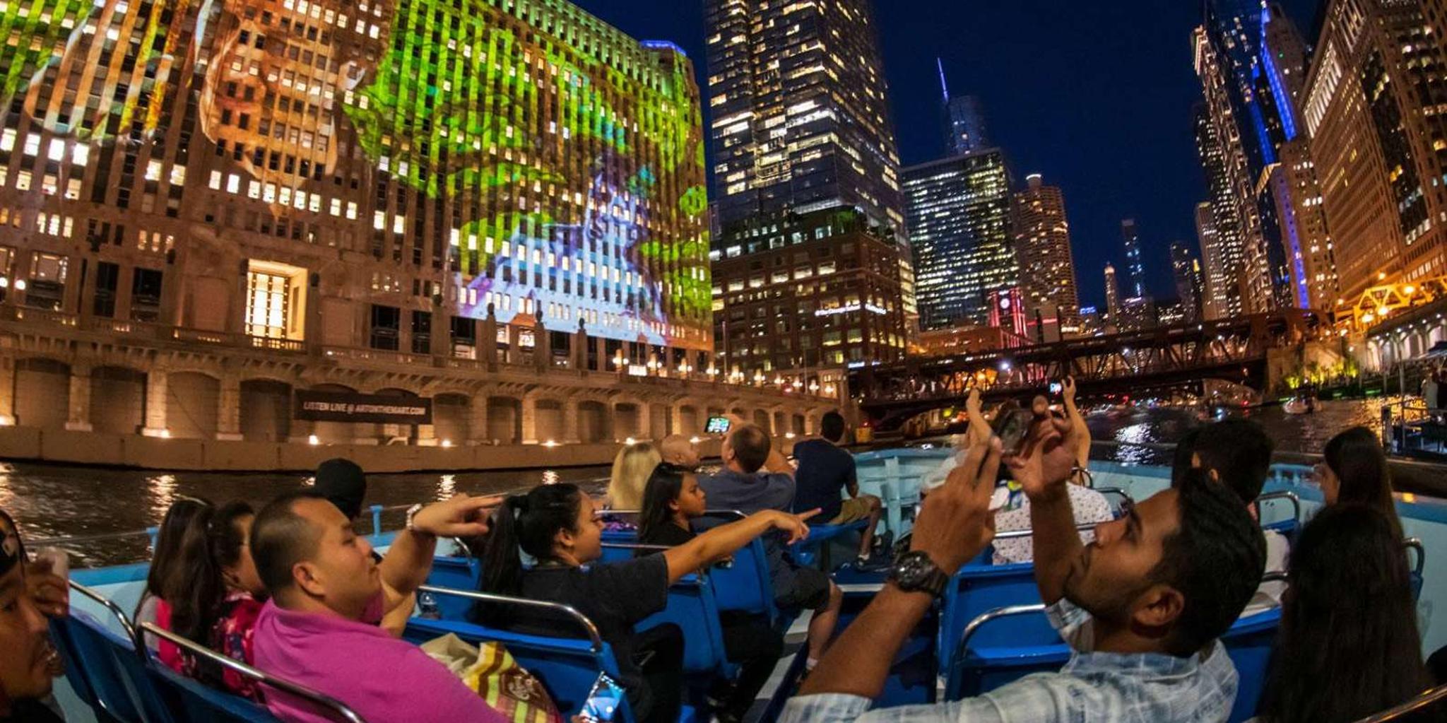 Chicago Night River & Lake Cruise