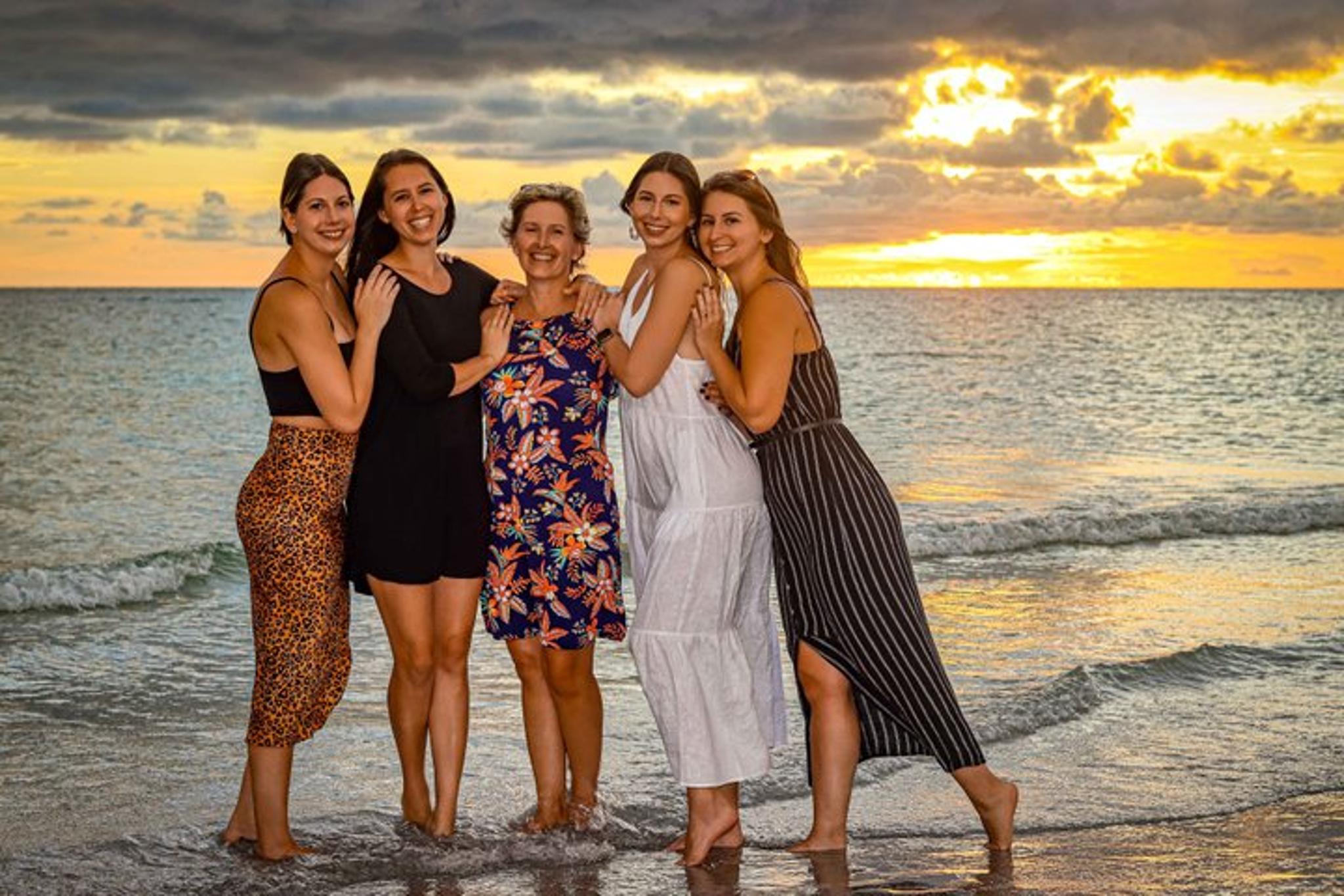 Daytona Beach Family Photo Session at Sunset - Image 5