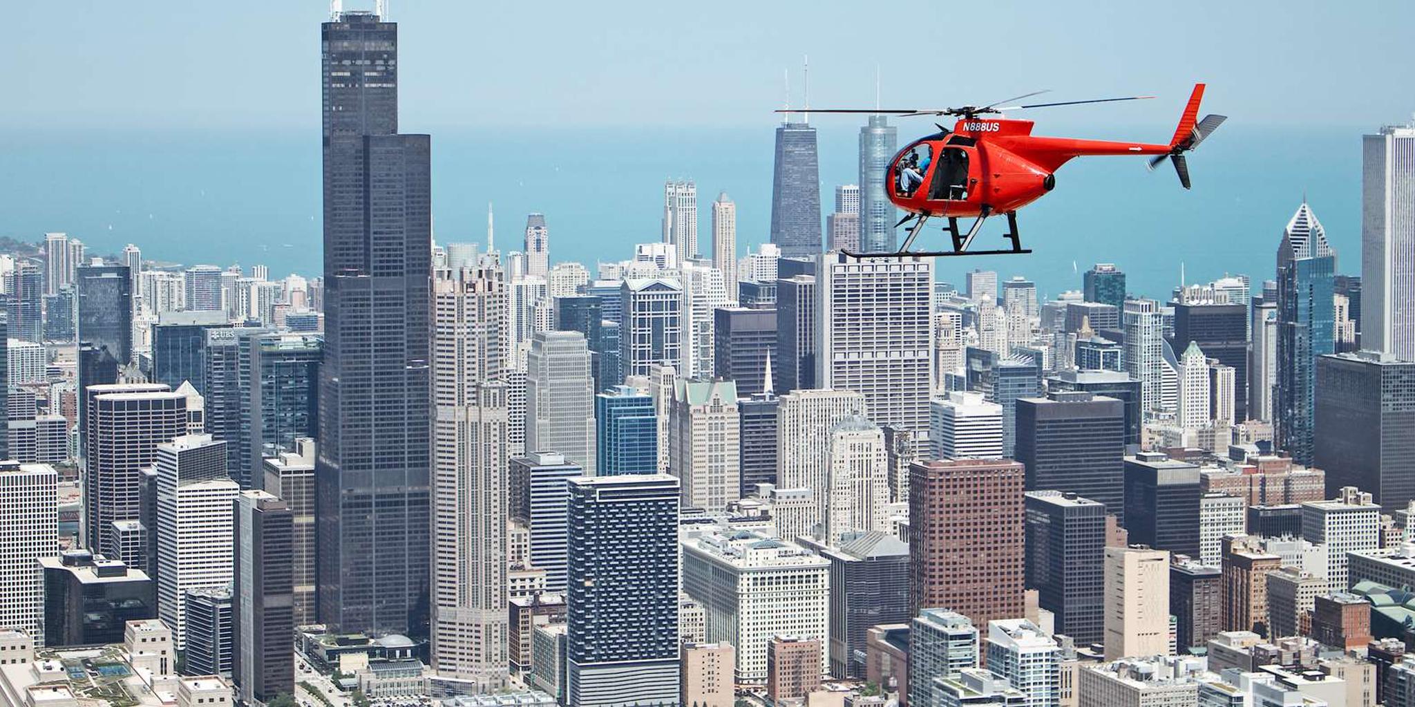 Chicago Helicopter Tour Doors-Off 45 Min - Image 2