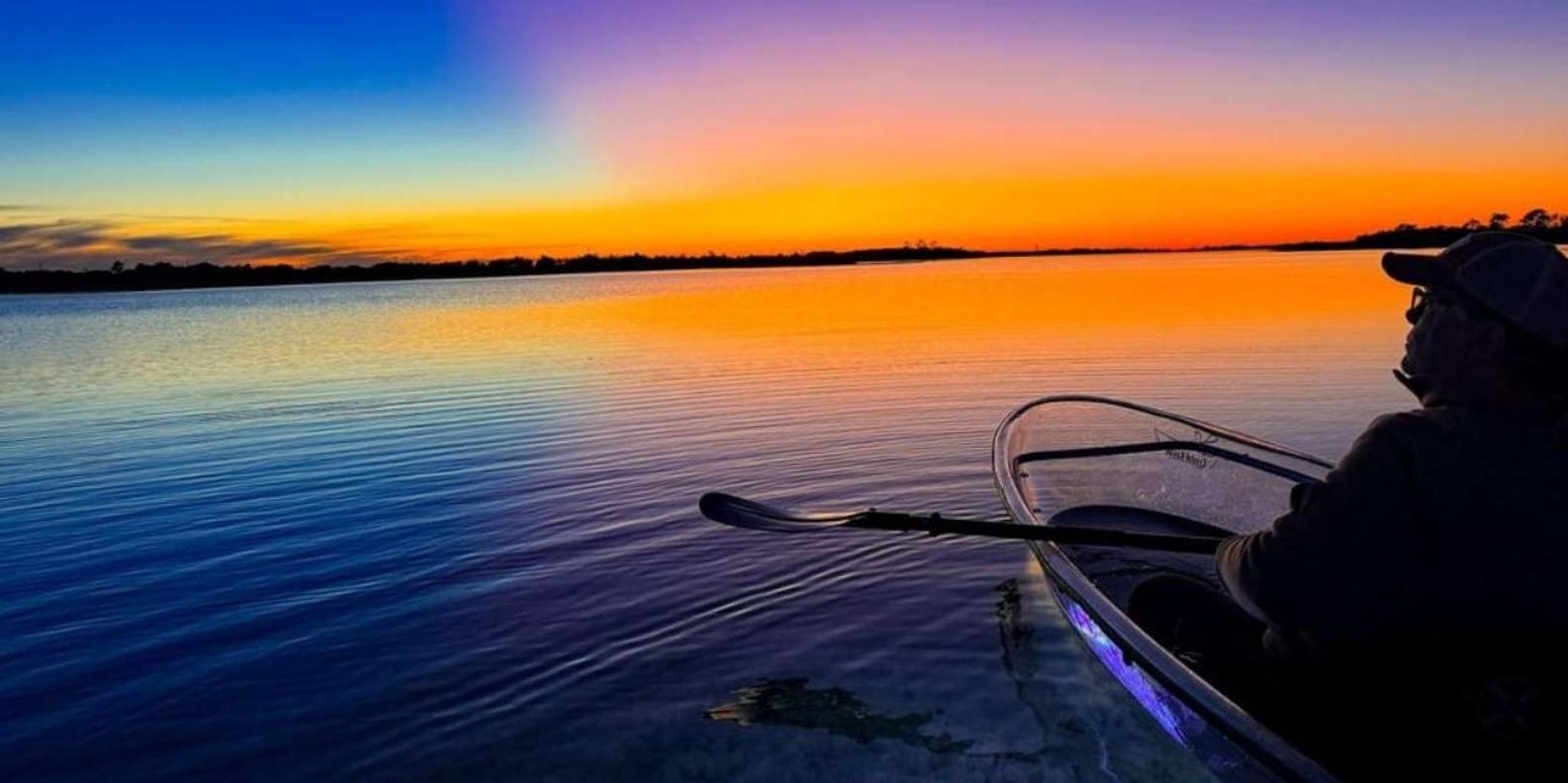 Destin–Fort Walton Beach Sunset Clear Kayak Tour