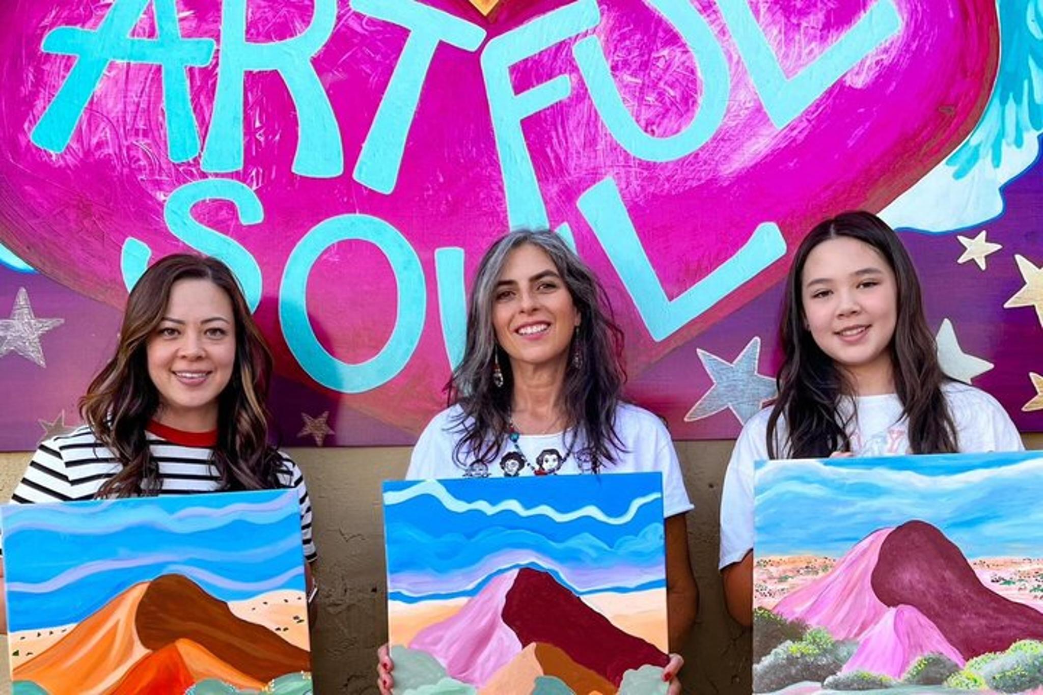 Santa Fe Painting Class at Artful Soul