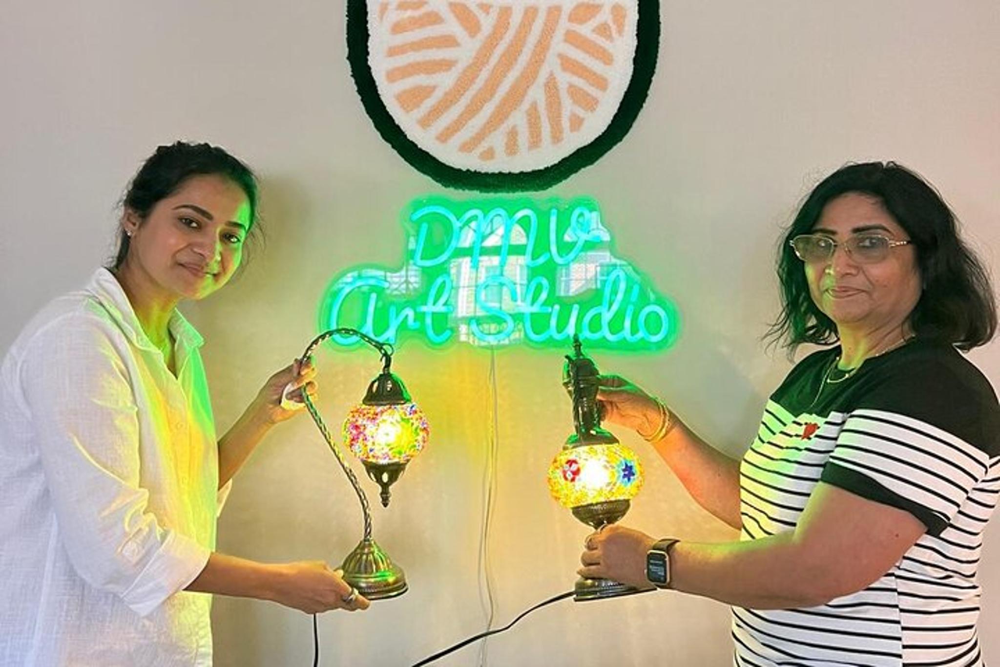 Ashburn Mosaic Lamp Workshop - Image 5