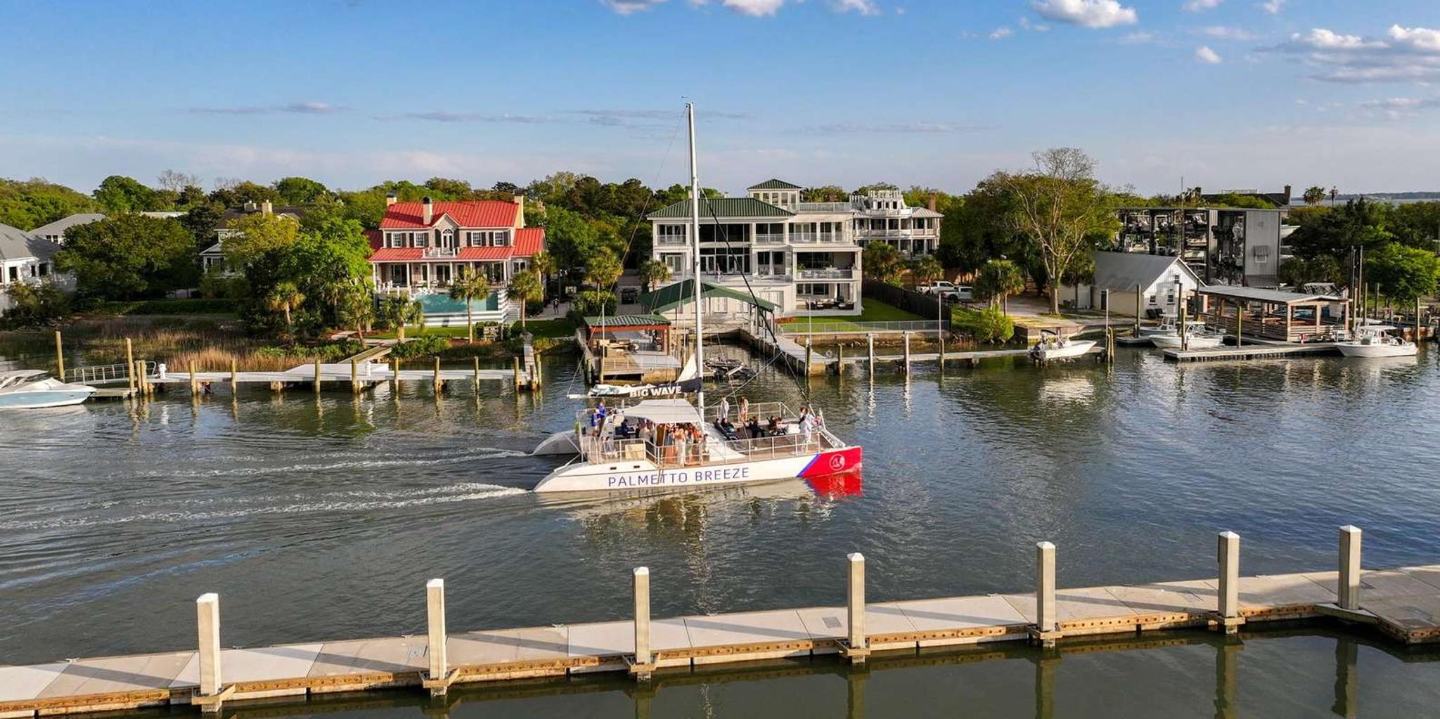 Charleston Harbor Sightseeing Cruise with Music